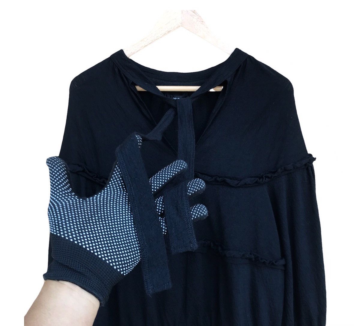 Comme des Garcons Women Tricot comme des garcon AD2010 wool blouse rope Size S / US 4 / IT 40 - 7 Thumbnail
