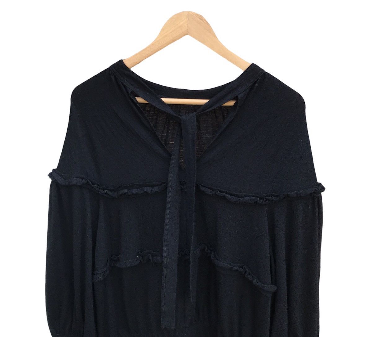 Comme des Garcons Women Tricot comme des garcon AD2010 wool blouse rope Size S / US 4 / IT 40 - 6 Thumbnail