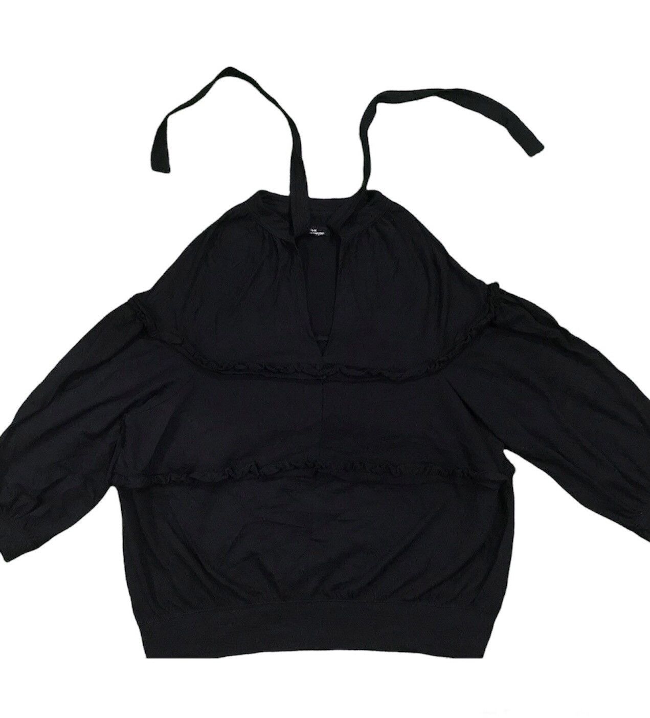 Comme des Garcons Women Tricot comme des garcon AD2010 wool blouse rope Size S / US 4 / IT 40 - 3 Thumbnail
