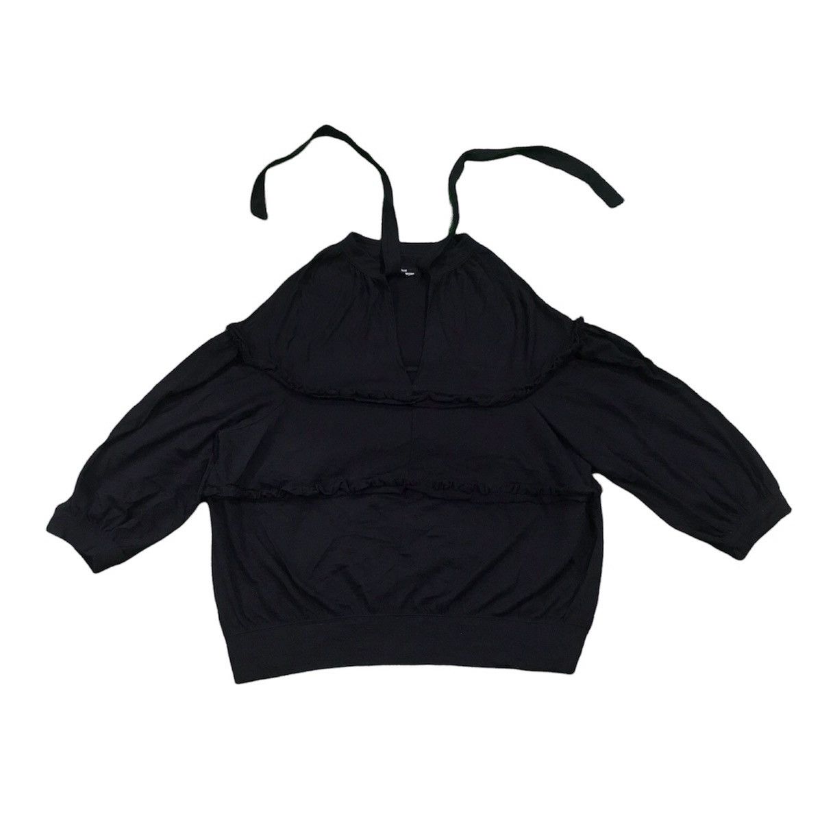Comme des Garcons Women Tricot comme des garcon AD2010 wool blouse rope Size S / US 4 / IT 40 - 1 Thumbnail