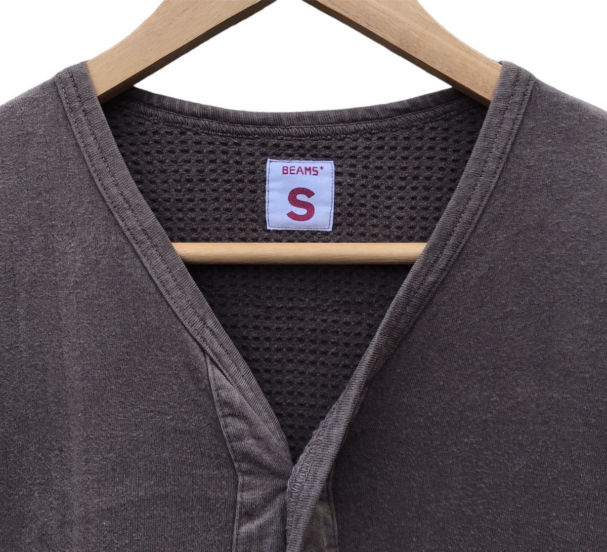 Beams Plus × Vintage Vintage Beams faded brown cardigan longsleeve kapital style Size US S / EU 44-46 / 1 - 5 Thumbnail