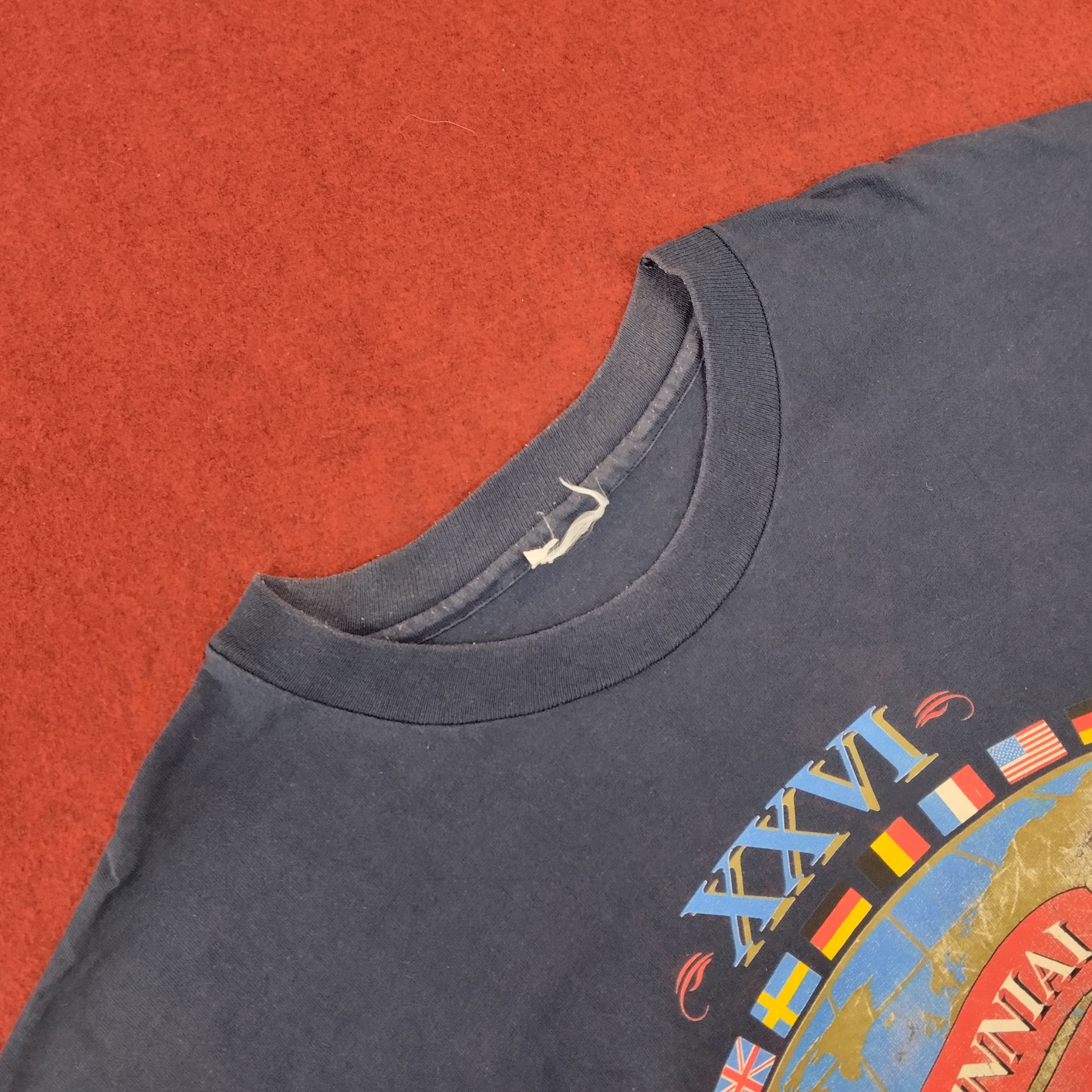 USA Olympics × Vintage Atlanta Olympic Centennial Games Vintage 90's Tshirt Size US XL / EU 56 / 4 - 5 Thumbnail