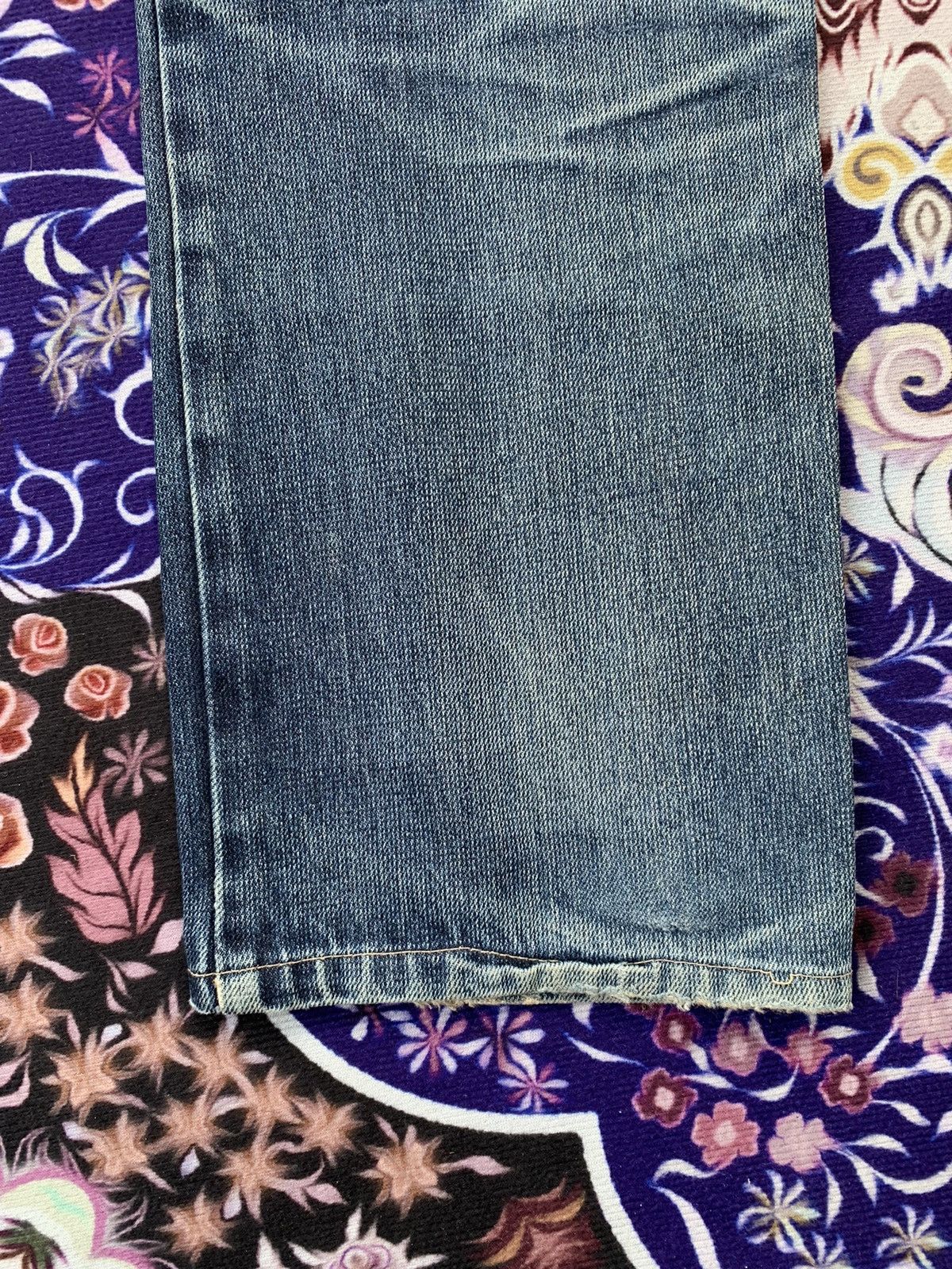 Edwin Vintage Edwin E Function Faded Distressed Denim Size US 29 - 10 Thumbnail