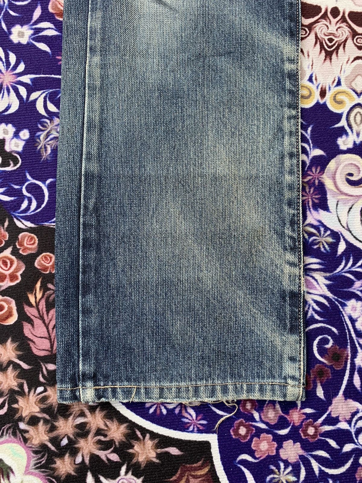 Edwin Vintage Edwin E Function Faded Distressed Denim Size US 29 - 3 Thumbnail