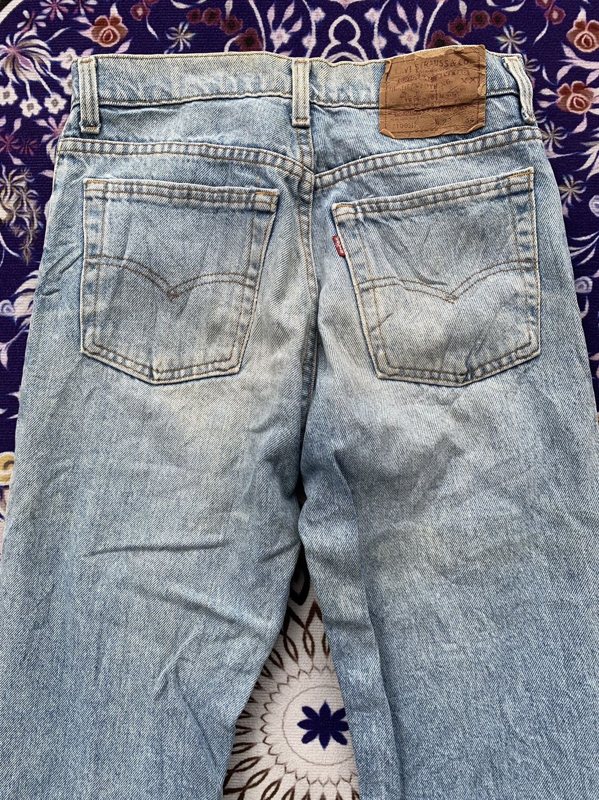 Levi's Vintage Levis 510 Faded Stone Wash Denim Size US 26 / EU 42 - 11 Thumbnail