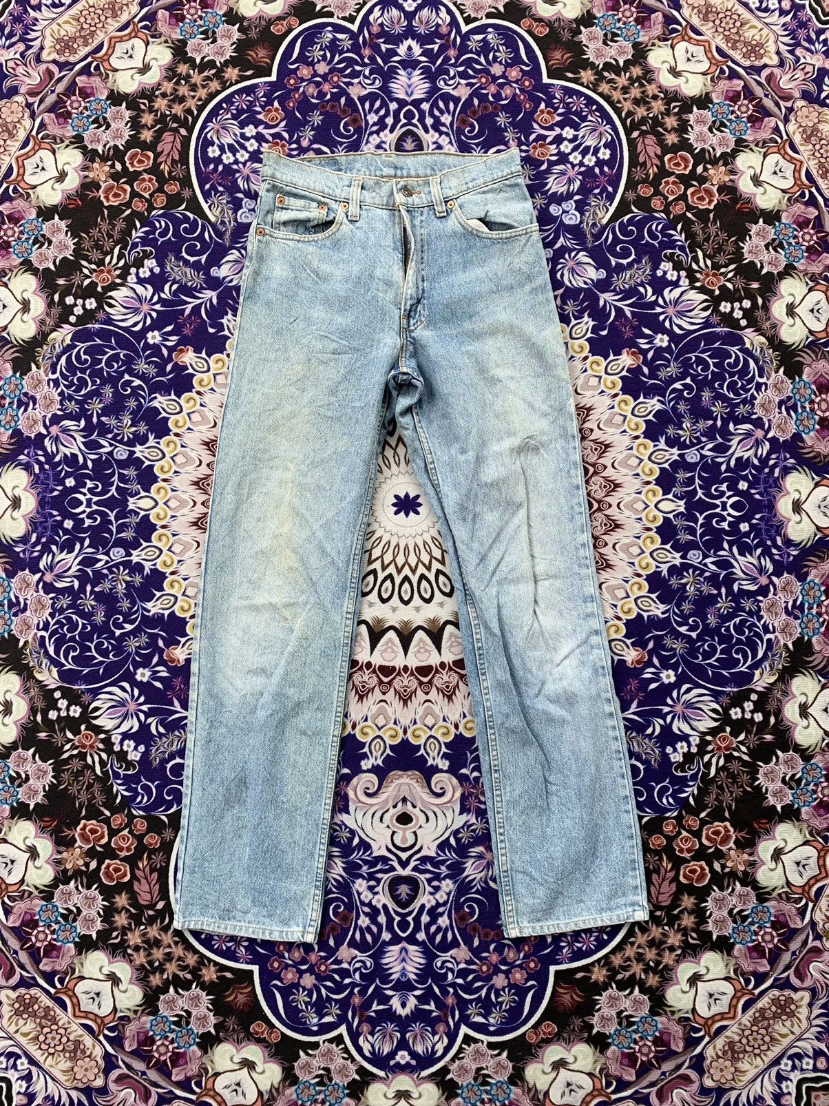 Levi's Vintage Levis 510 Faded Stone Wash Denim Size US 26 / EU 42 - 2 Thumbnail