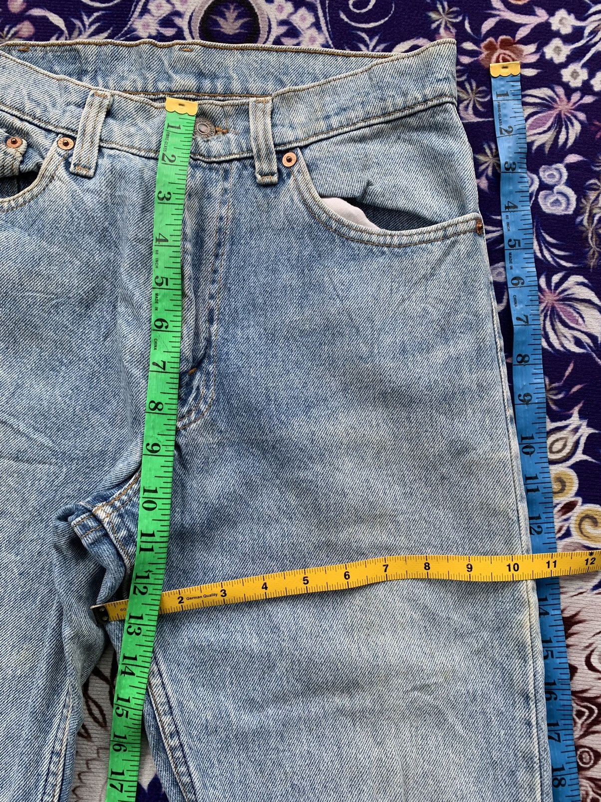 Levi's Vintage Levis 510 Faded Stone Wash Denim Size US 26 / EU 42 - 14 Thumbnail