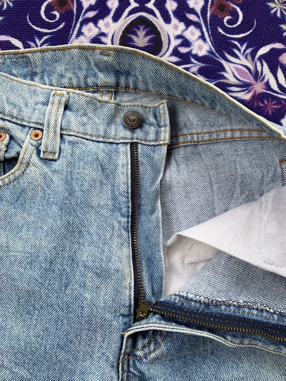 Levi's Vintage Levis 510 Faded Stone Wash Denim Size US 26 / EU 42 - 6 Thumbnail