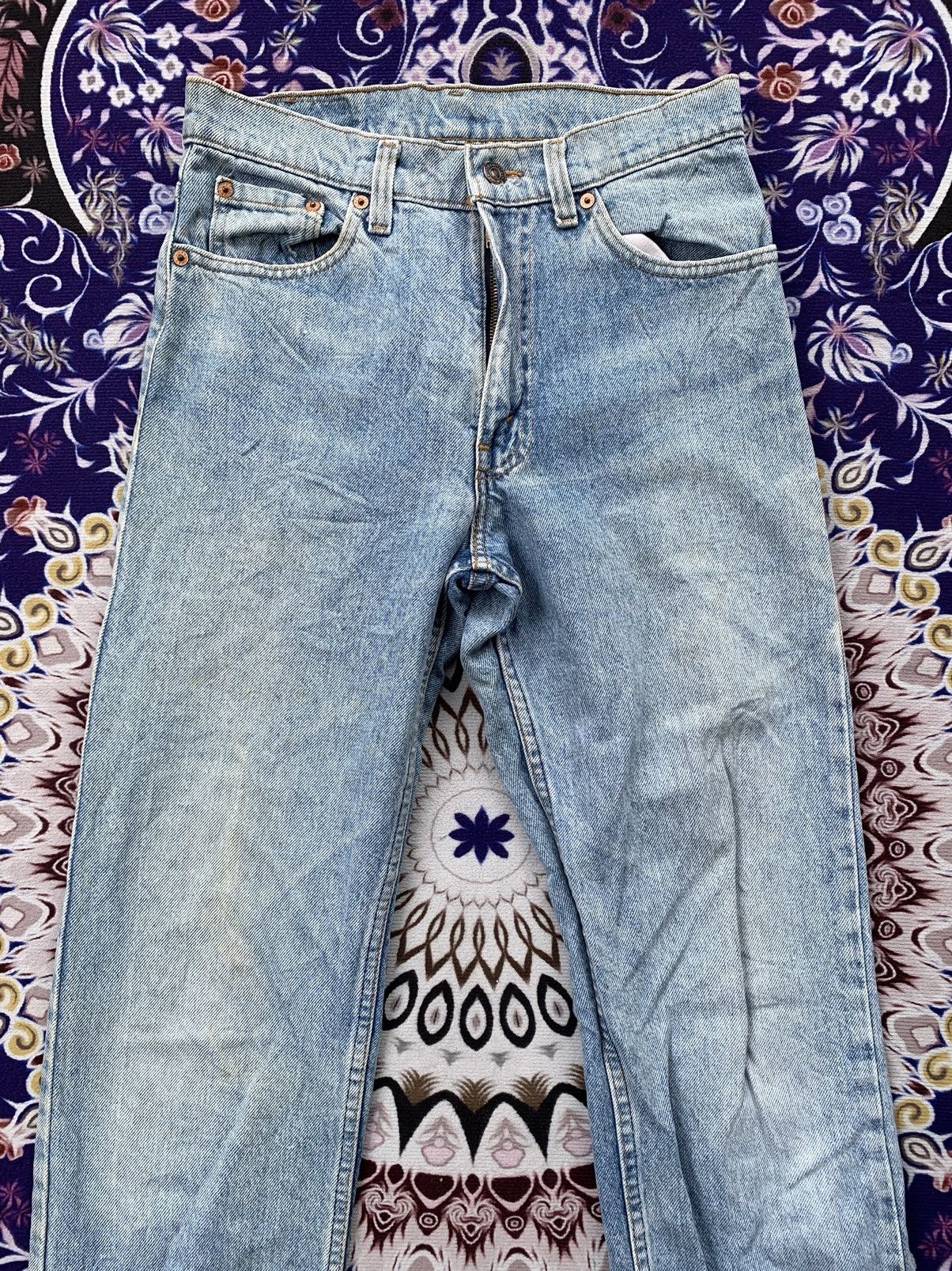 Levi's Vintage Levis 510 Faded Stone Wash Denim Size US 26 / EU 42 - 3 Thumbnail