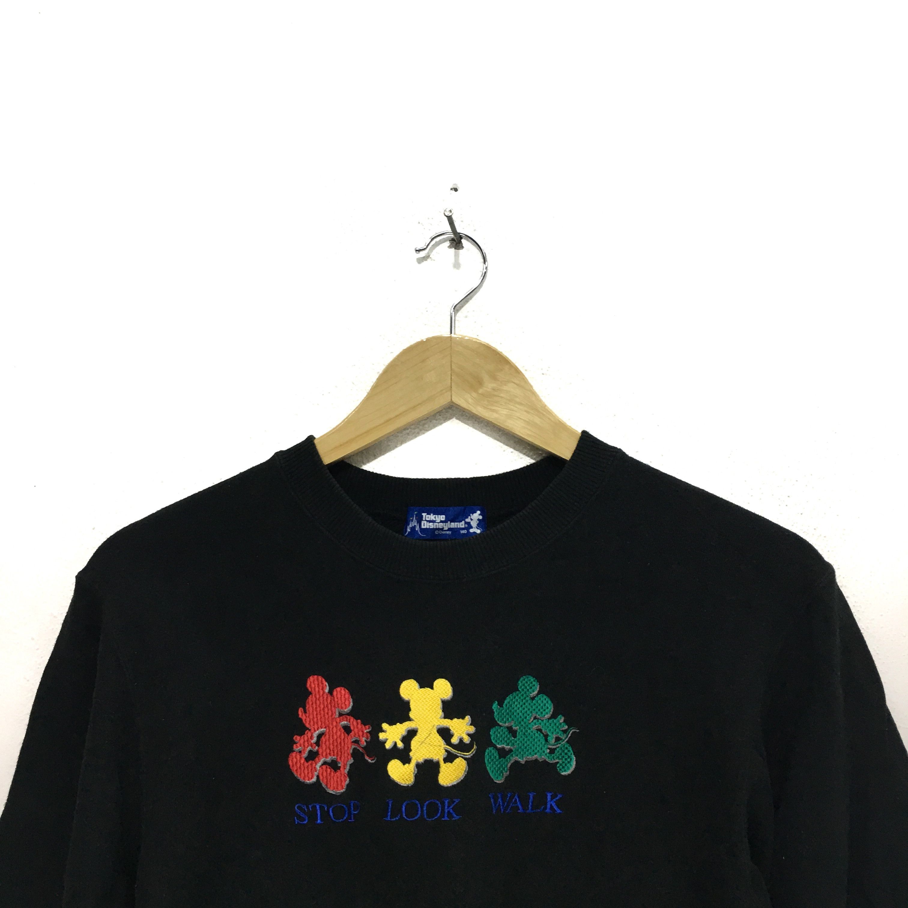 Disney × Mickey Mouse MICKEY MOUSE Sweatshirt Tokyo Disneyland Cartoon Sweater Size XS / US 0-2 / IT 36-38 - 2 Thumbnail