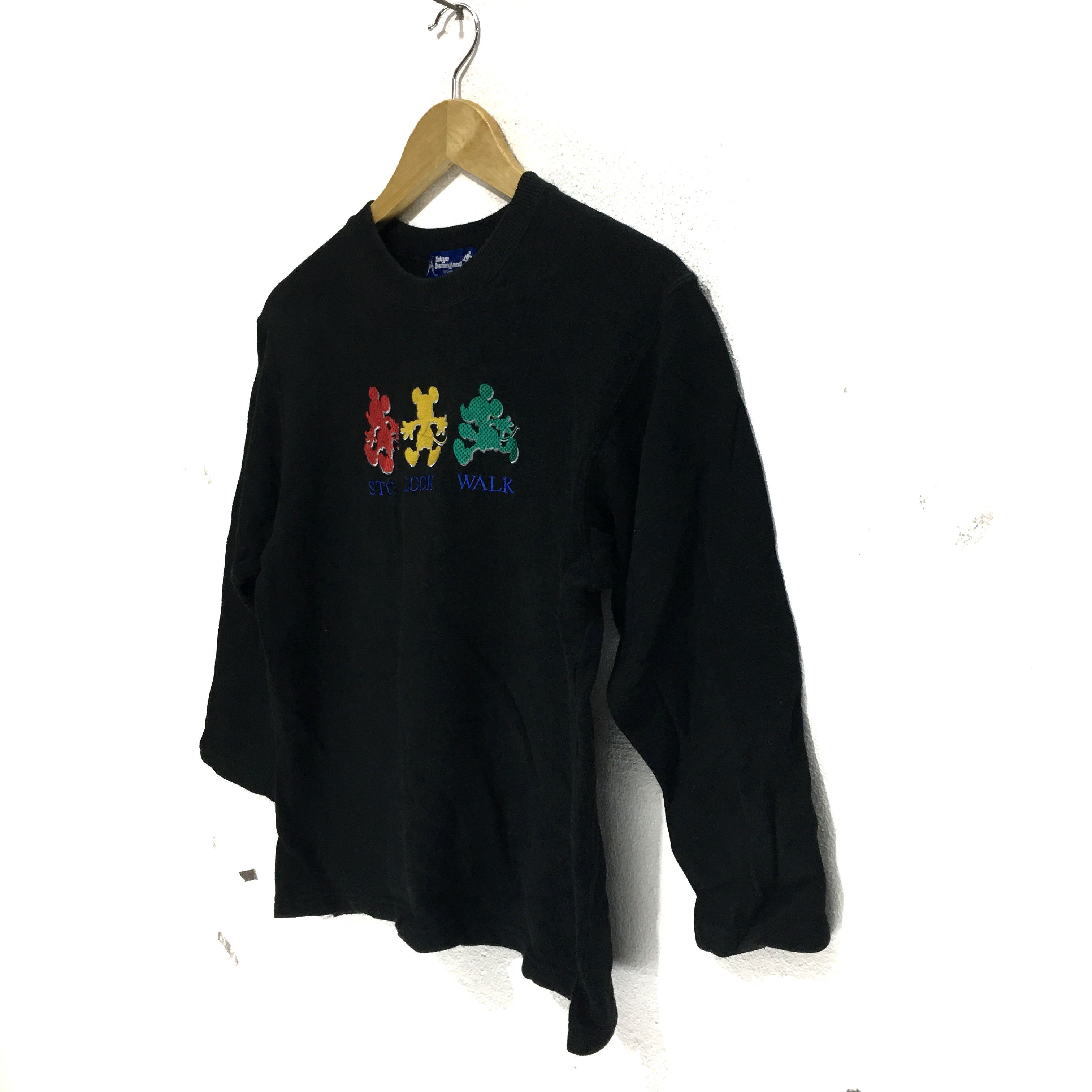 Disney × Mickey Mouse MICKEY MOUSE Sweatshirt Tokyo Disneyland Cartoon Sweater Size XS / US 0-2 / IT 36-38 - 5 Thumbnail