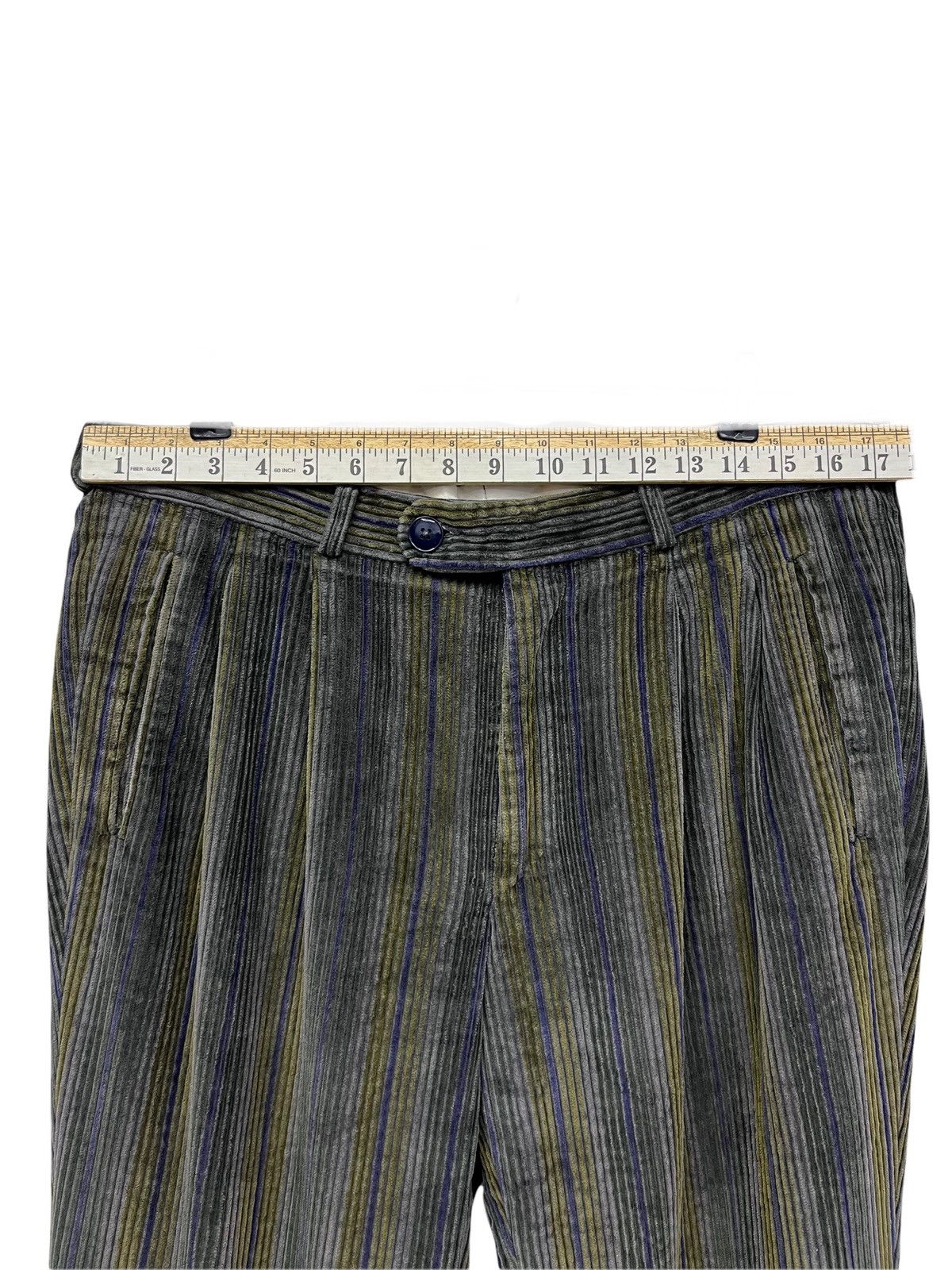 Hugo Boss Vtg HUGO BOSS ALBORETO Stripes Slack Trousers Corduroy Pants Size US 34 / EU 50 - 14 Thumbnail