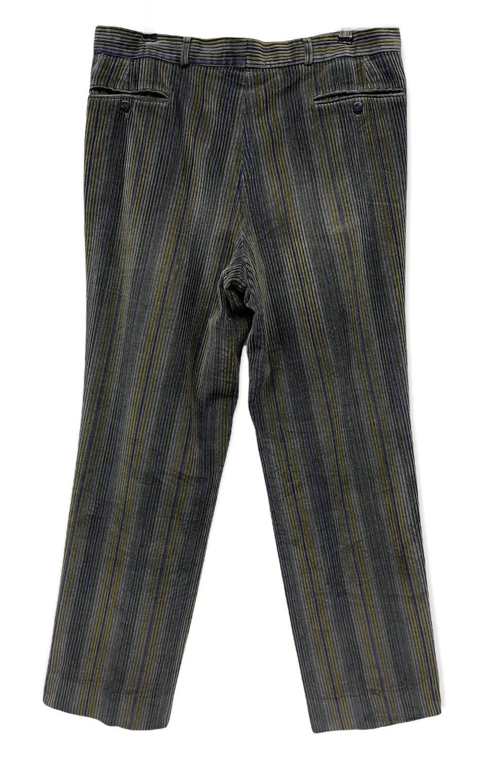 Hugo Boss Vtg HUGO BOSS ALBORETO Stripes Slack Trousers Corduroy Pants Size US 34 / EU 50 - 10 Thumbnail