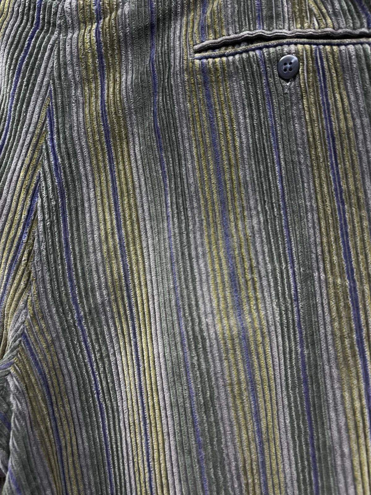 Hugo Boss Vtg HUGO BOSS ALBORETO Stripes Slack Trousers Corduroy Pants Size US 34 / EU 50 - 5 Thumbnail