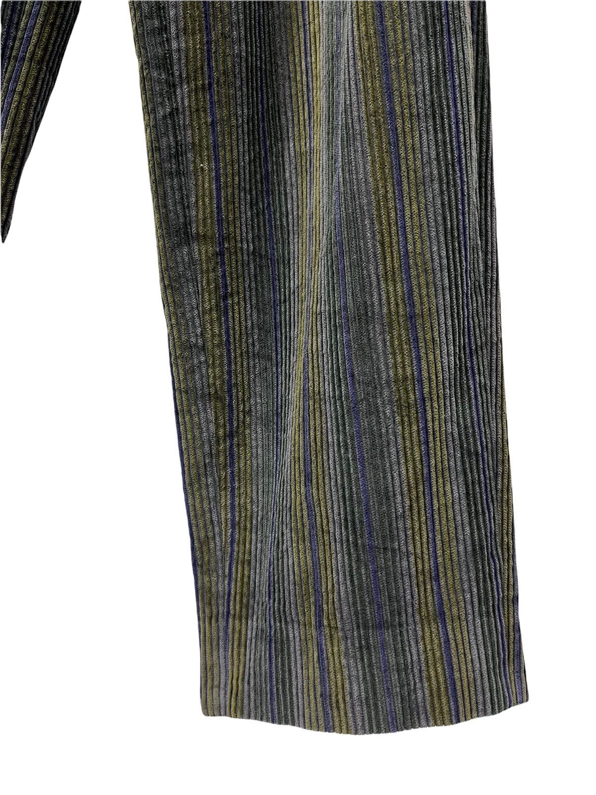 Hugo Boss Vtg HUGO BOSS ALBORETO Stripes Slack Trousers Corduroy Pants Size US 34 / EU 50 - 3 Thumbnail