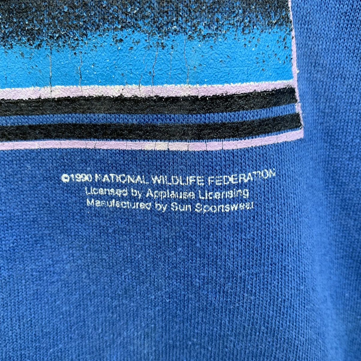 Vintage Vintage 90s Bald Eagle National Wildlife Sweatshirt Size US M / EU 48-50 / 2 - 7 Thumbnail