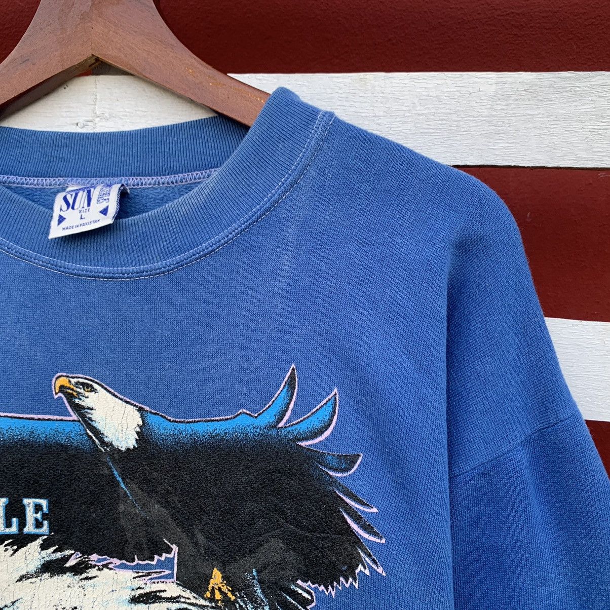 Vintage Vintage 90s Bald Eagle National Wildlife Sweatshirt Size US M / EU 48-50 / 2 - 4 Thumbnail
