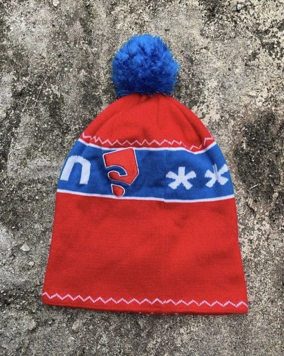Salomon SALOMON SKI WINTER Spellout Embroidery Logo Beanie Hat Hike Size ONE SIZE - 2 Thumbnail