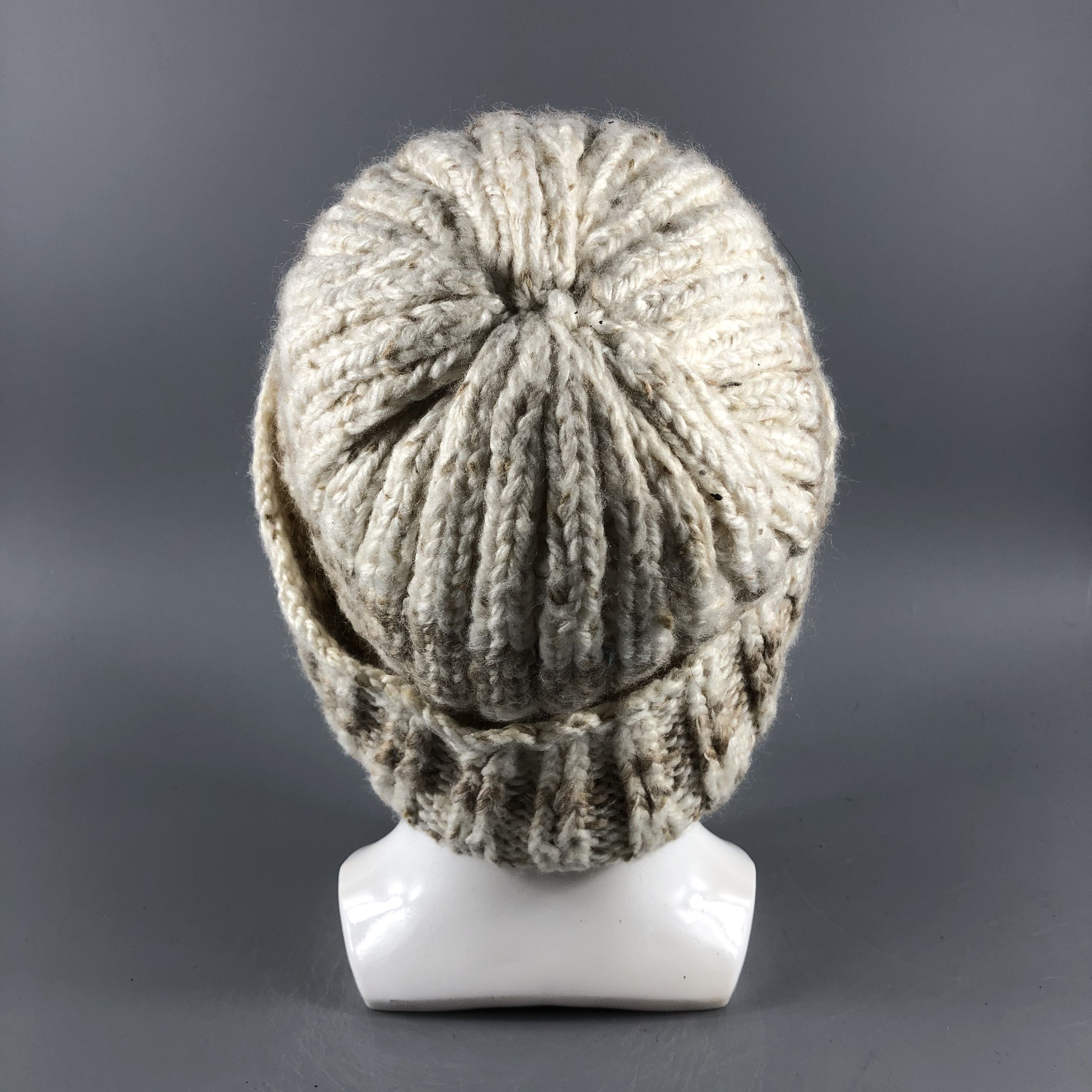 Japanese Brand × Vintage Unknown Hats Crochet Beanie Snow Hat Snow Cap B261 Size ONE SIZE - 3 Thumbnail