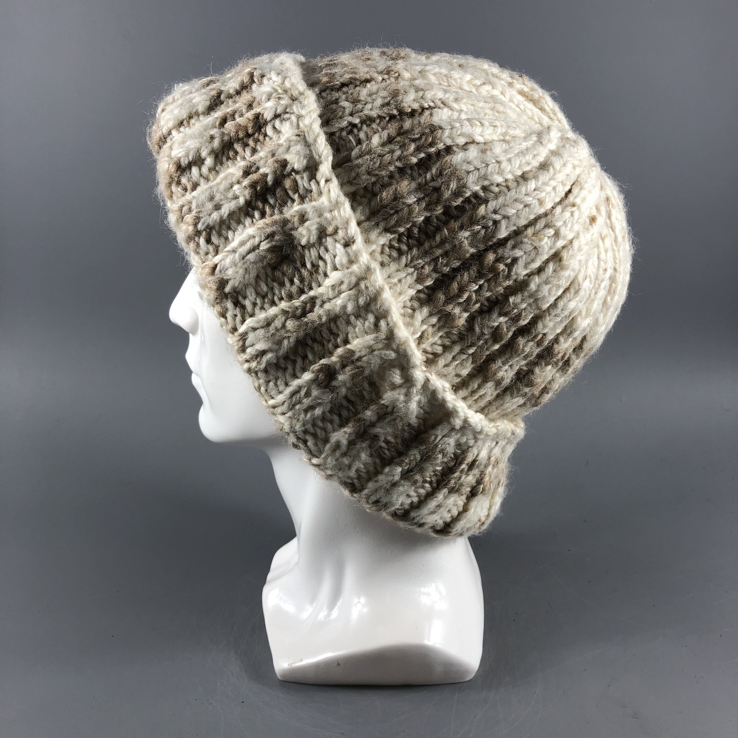 Japanese Brand × Vintage Unknown Hats Crochet Beanie Snow Hat Snow Cap B261 Size ONE SIZE - 2 Thumbnail