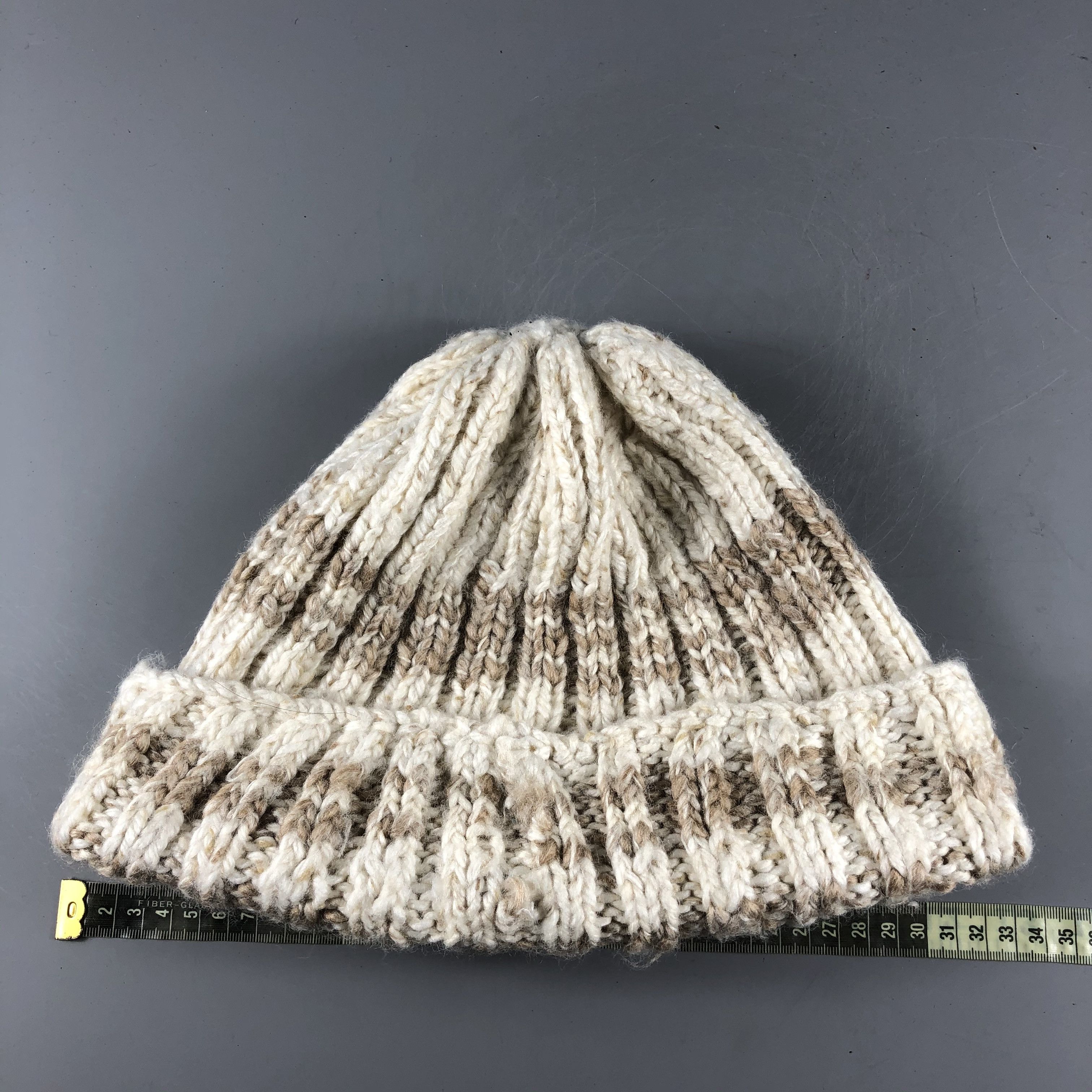 Japanese Brand × Vintage Unknown Hats Crochet Beanie Snow Hat Snow Cap B261 Size ONE SIZE - 4 Thumbnail