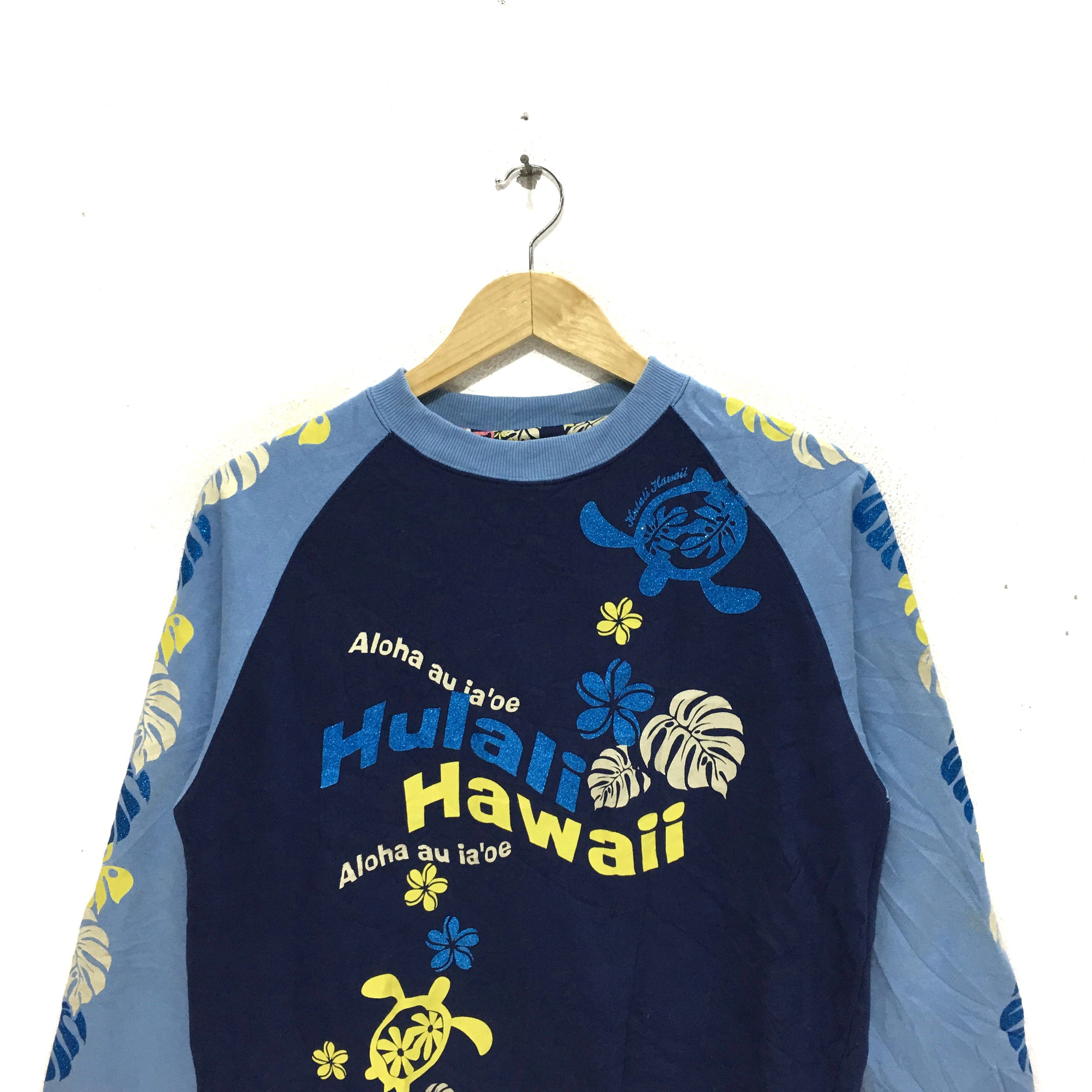 Vintage Vtg HULALI HAWAII Beach Surf Sweatshirt Crewneck Sweater Size L / US 10 / IT 46 - 2 Thumbnail