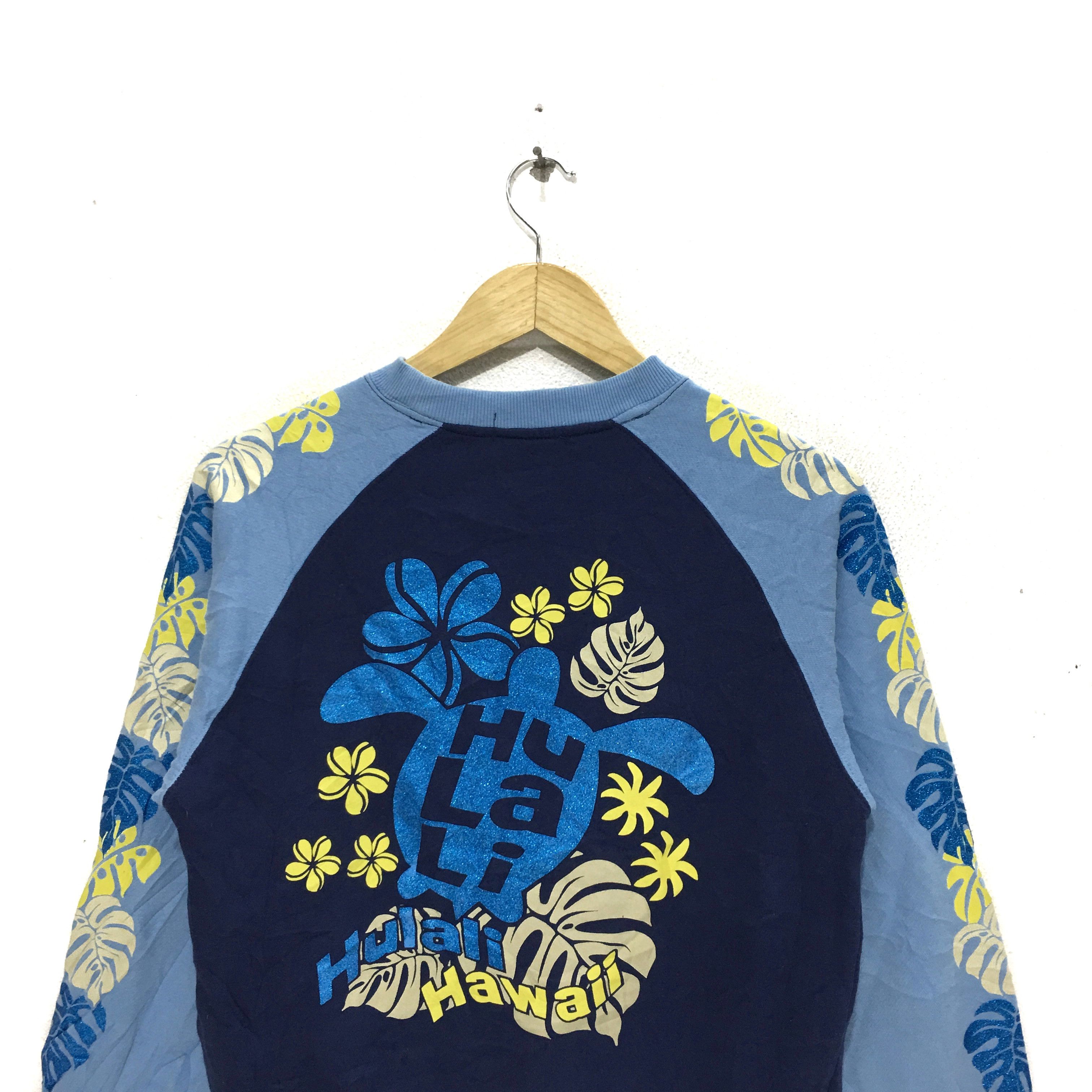 Vintage Vtg HULALI HAWAII Beach Surf Sweatshirt Crewneck Sweater Size L / US 10 / IT 46 - 8 Thumbnail