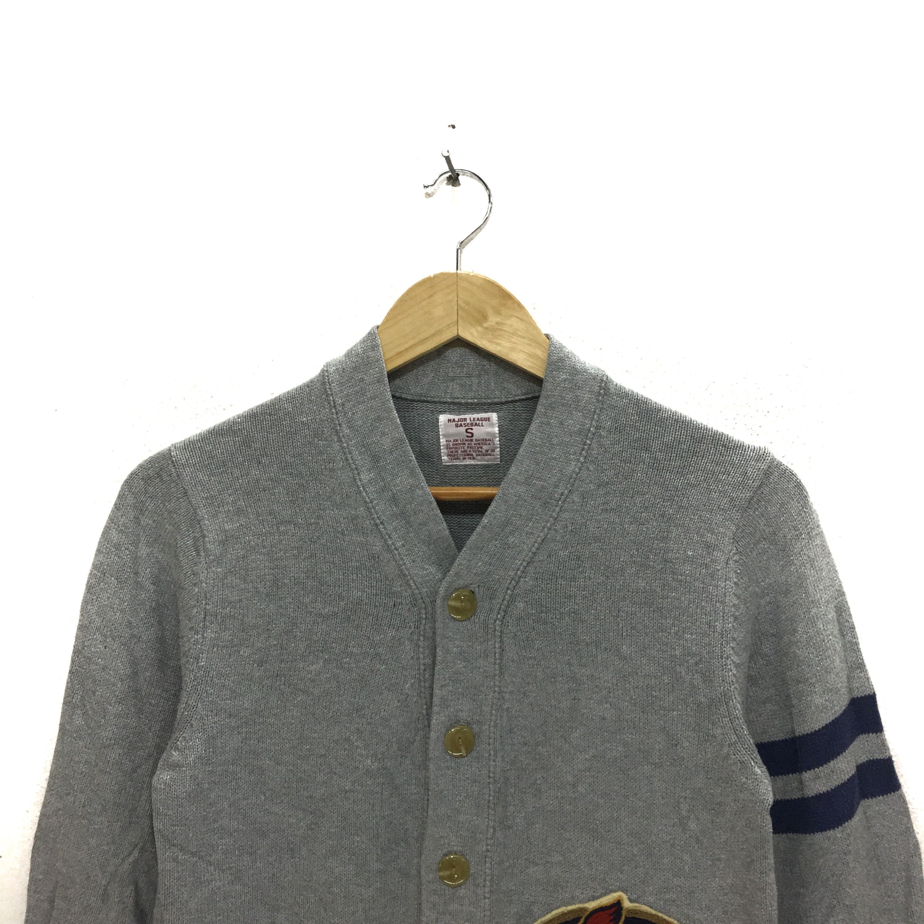 MLB × Vintage Vtg CARDINALS MLB Baseball Cardigan Jacket Sweater Size US S / EU 44-46 / 1 - 2 Thumbnail