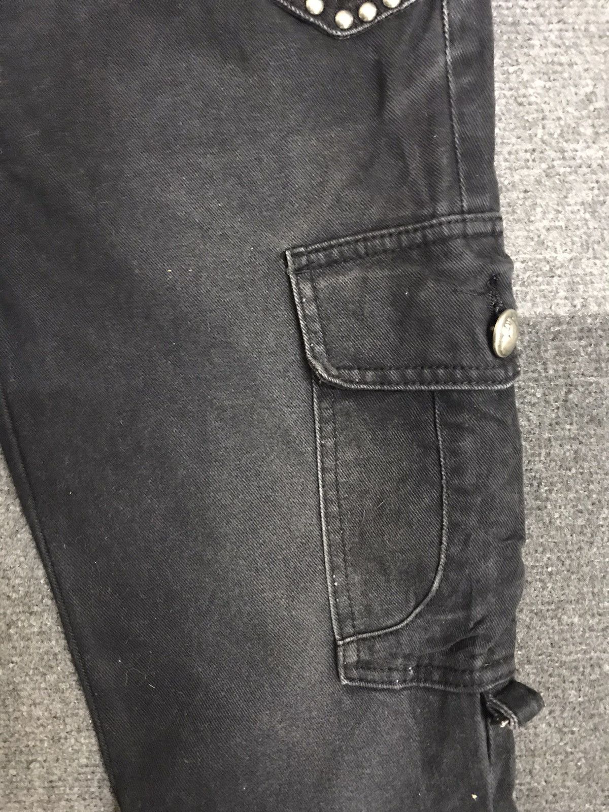 Seditionaries LAGUST Spiky Flare Archival Seditionaries Cargo Jeans F725 Size US 32 / EU 48 - 11 Thumbnail