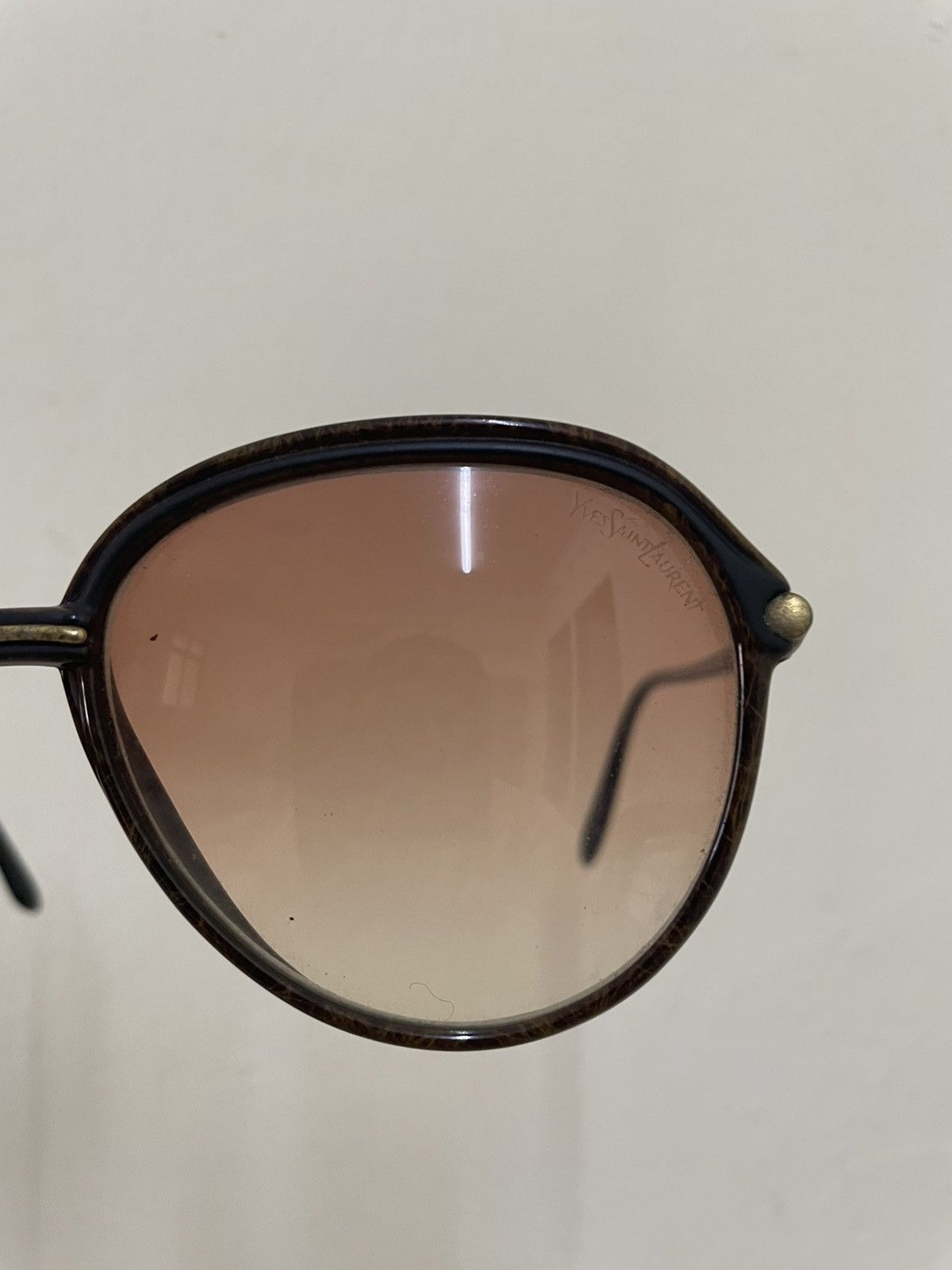 Vintage Vintage Yves Saint Laurent Glasses Size ONE SIZE - 8 Thumbnail