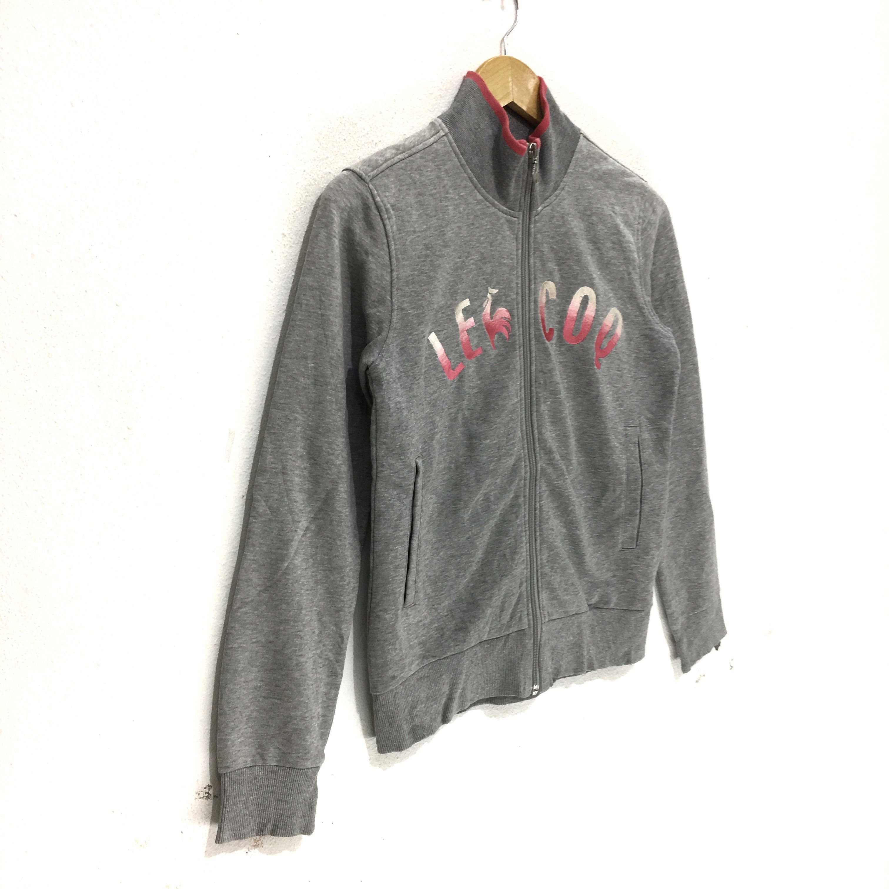 Le Coq Sportif LE COQ SPORTIF Sweatshirt Gray Pullover Jumper Sweater Size M / US 6-8 / IT 42-44 - 4 Thumbnail