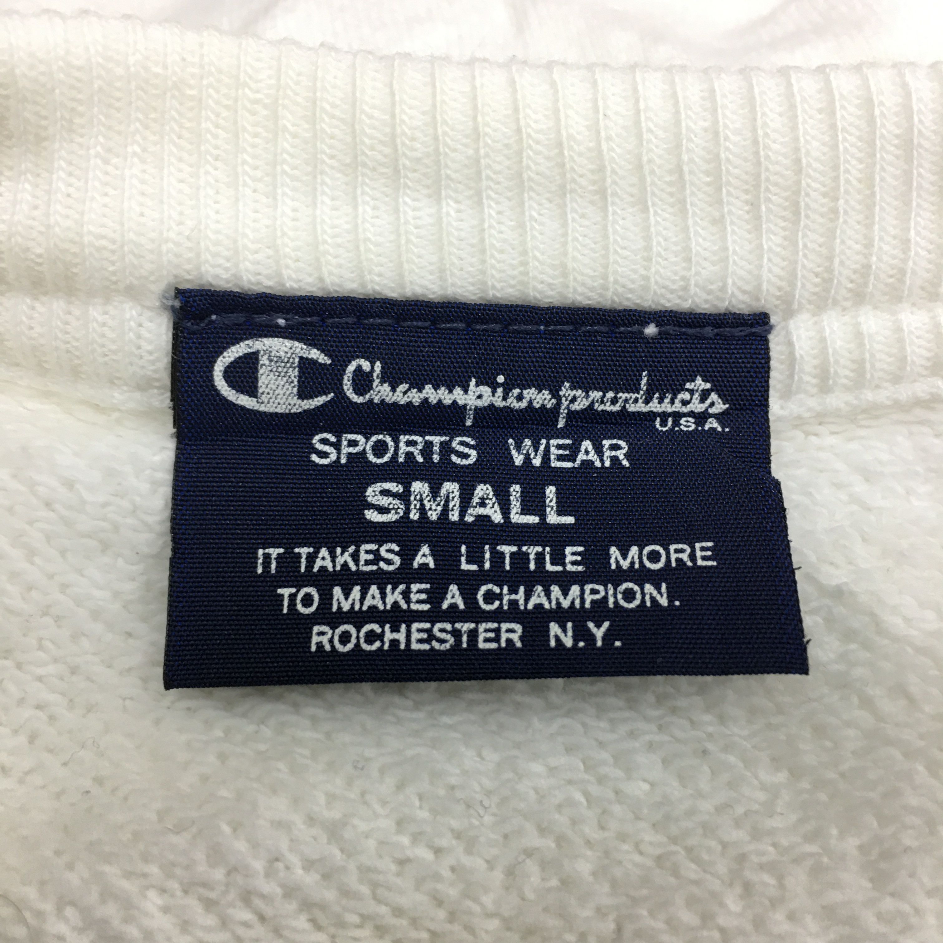 Champion × Vintage Vtg CHAMPION USA Sweatshirt Basketball Crewneck Sweater Size S / US 4 / IT 40 - 8 Thumbnail