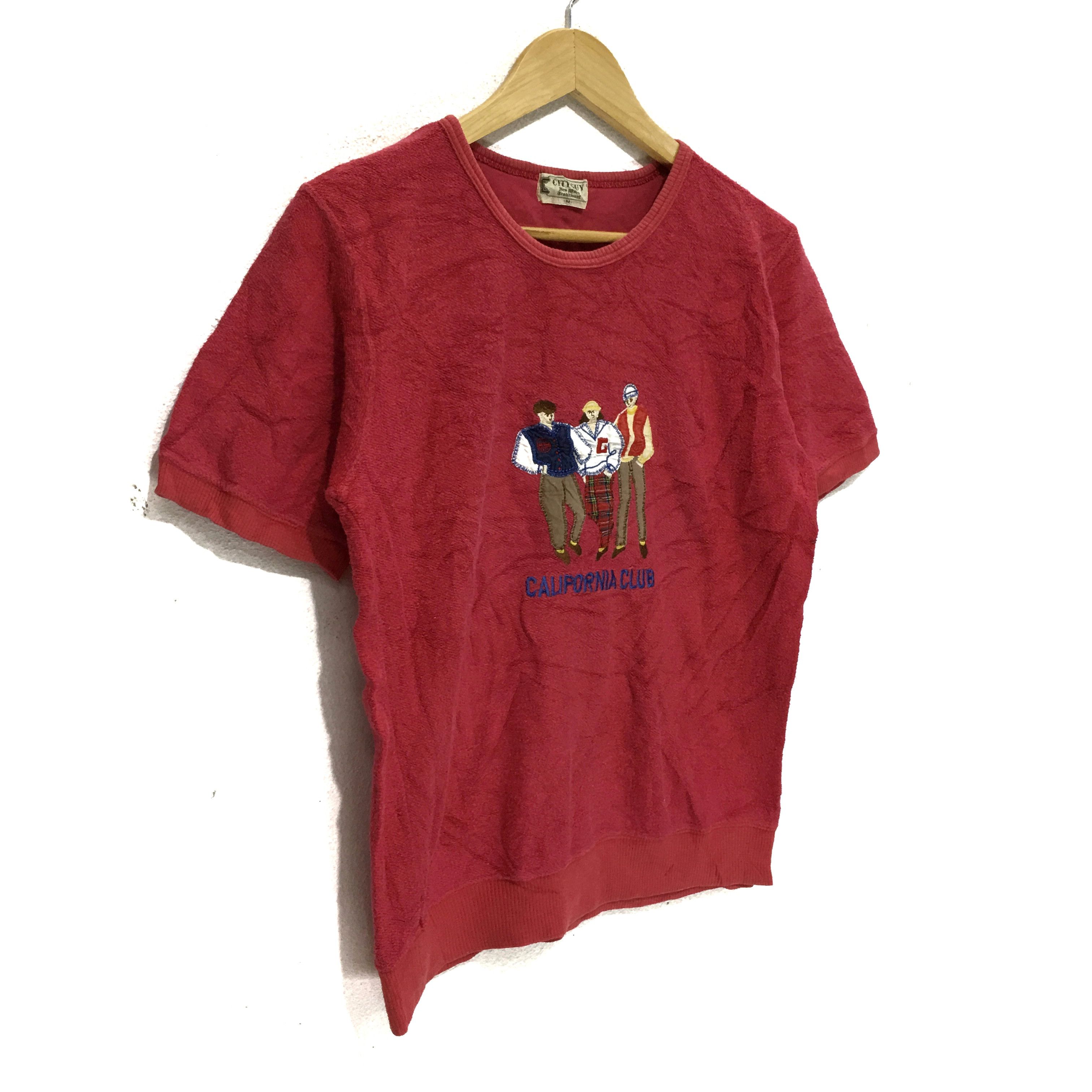 Vtg CITY GUY Sweatshirt California Club Crewneck Sweater