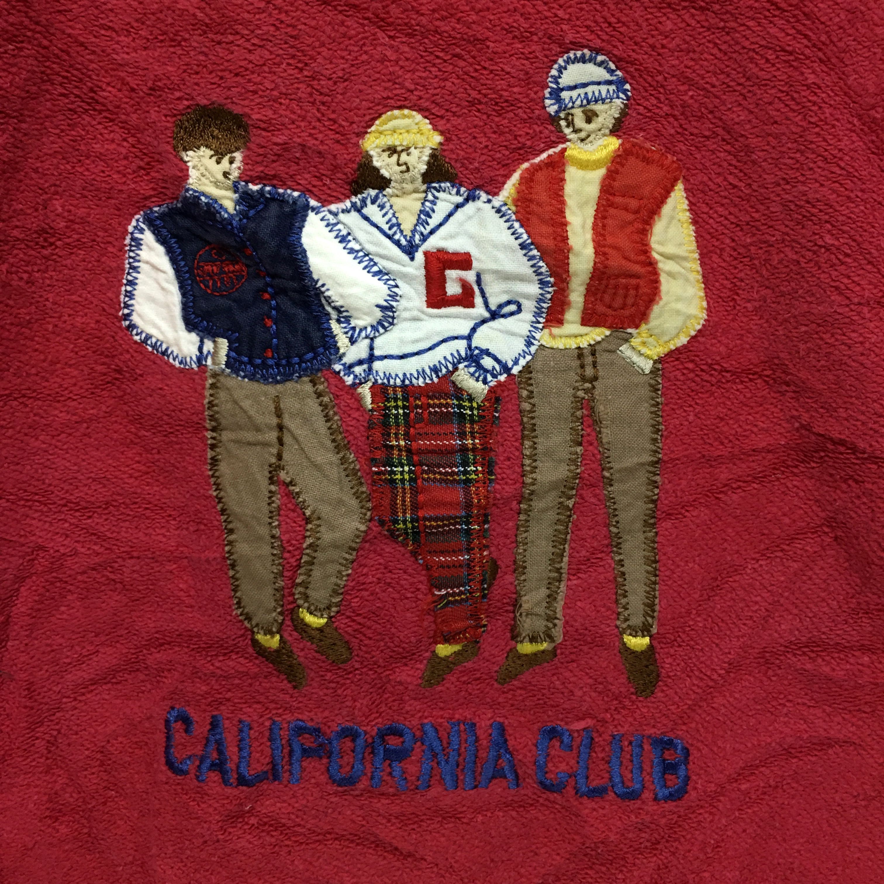 Vtg CITY GUY Sweatshirt California Club Crewneck Sweater