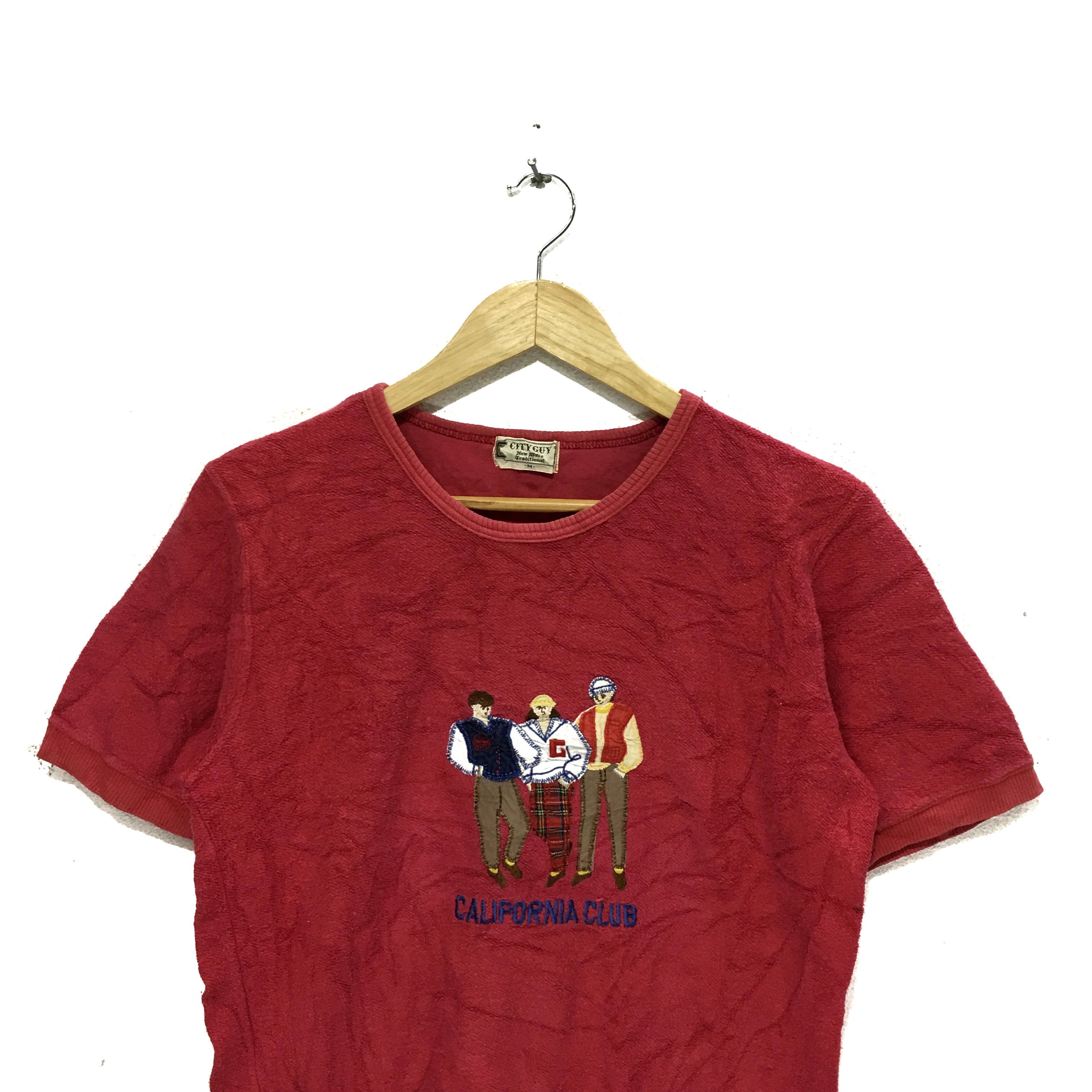 Vtg CITY GUY Sweatshirt California Club Crewneck Sweater