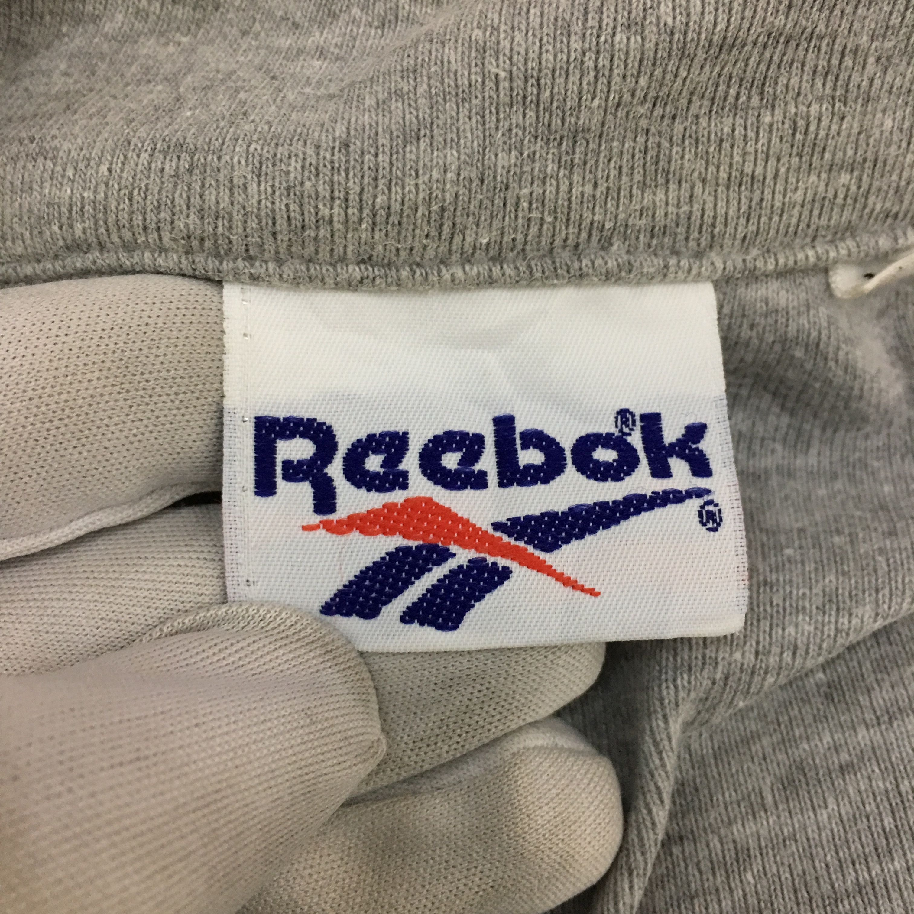Reebok Vtg REEBOK Sportswear Sweatshirt Jumper Zip Gray Sweater Size M / US 6-8 / IT 42-44 - 9 Thumbnail