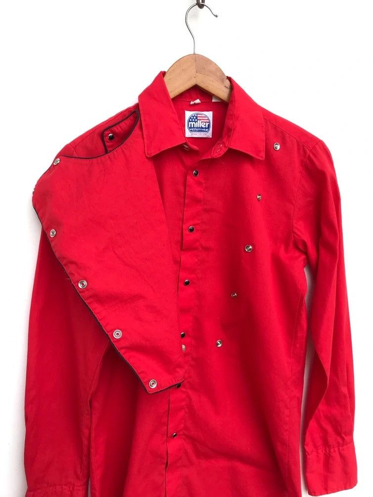 Vintage Vintage Miller Western Shirt Snap Button Cowboy Shirt Size US S / EU 44-46 / 1 - 3 Thumbnail