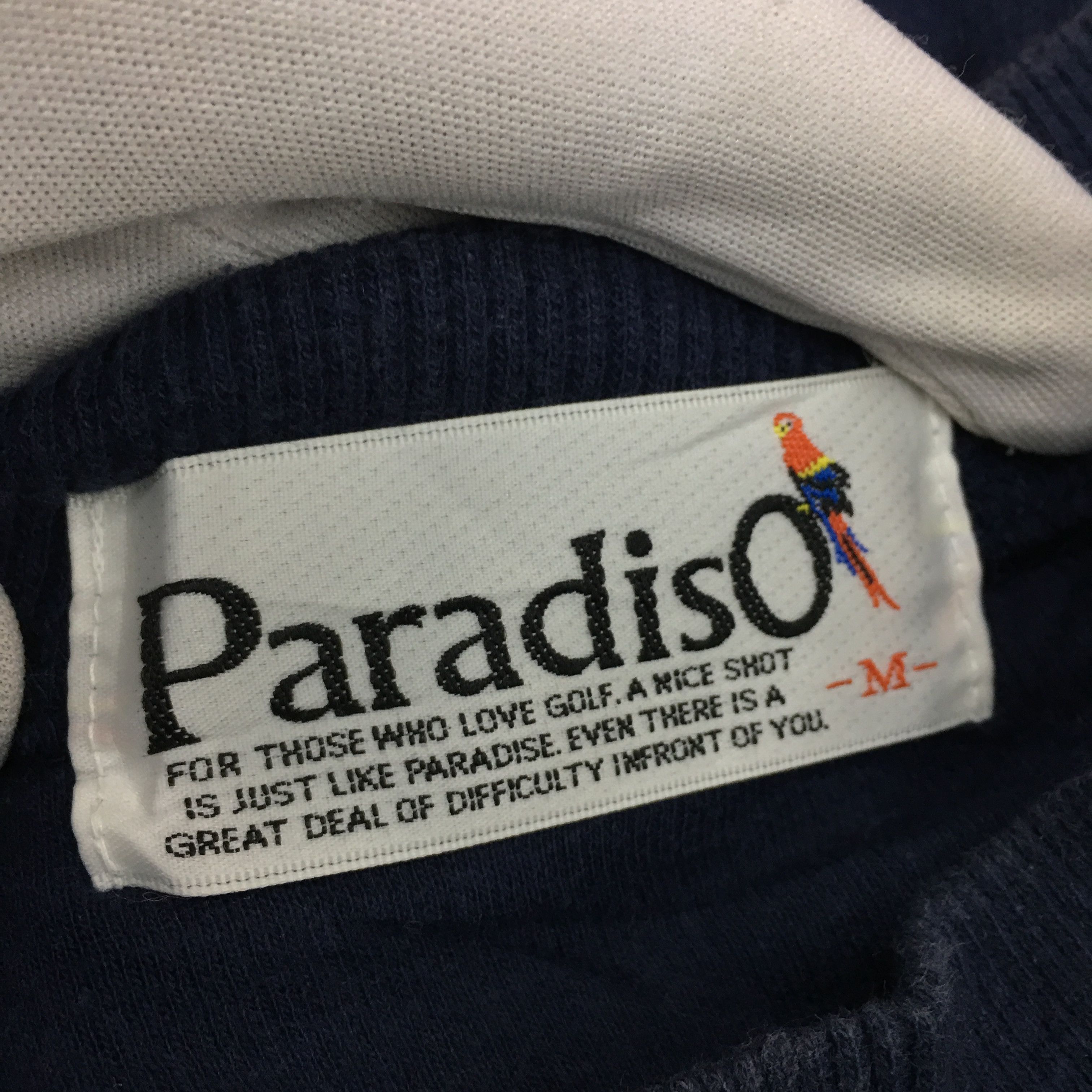 Japanese Brand × Vintage Vtg PARADISO Big Logo Made In Japan Sweatshirt Sweater Size M / US 6-8 / IT 42-44 - 8 Thumbnail