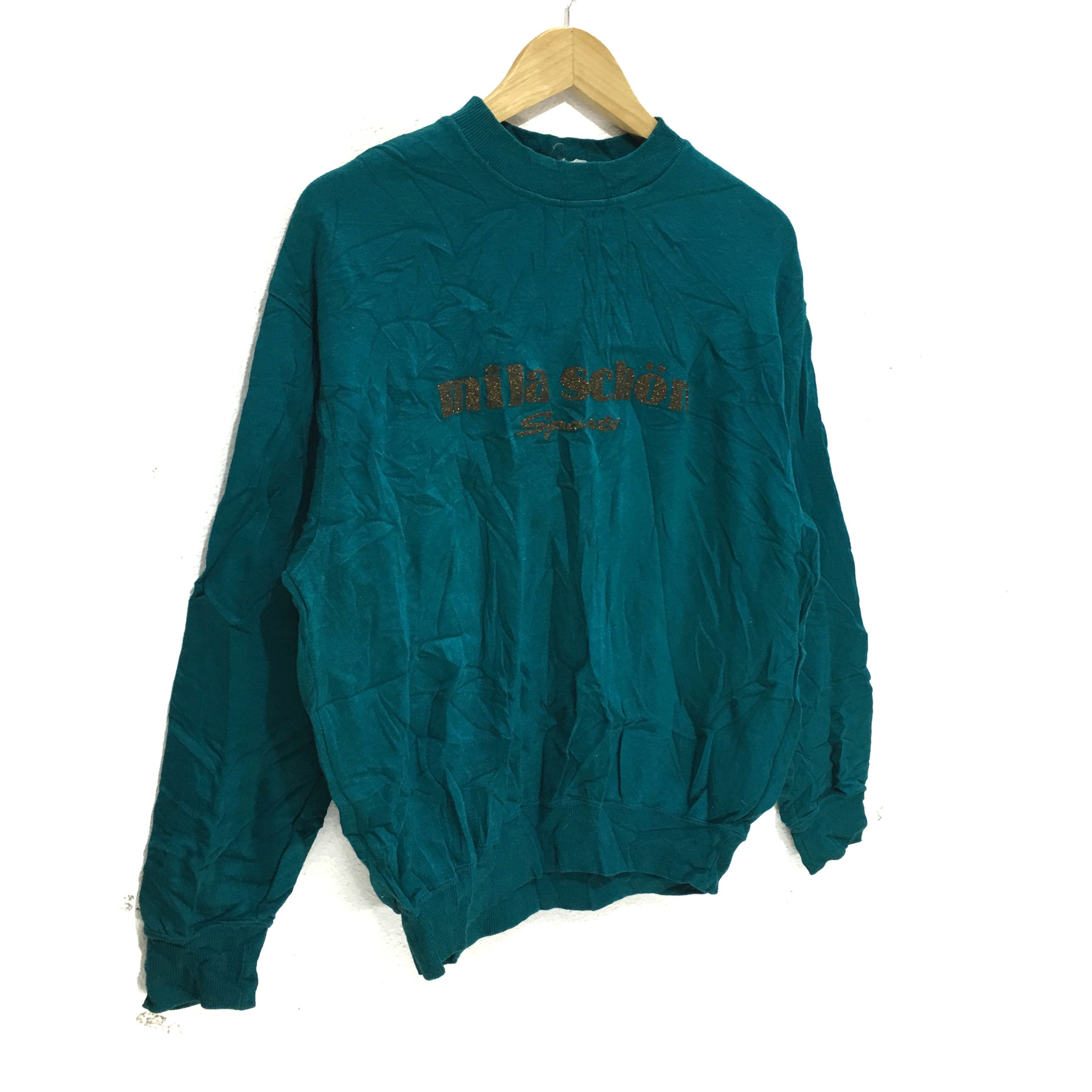 Mila Schon Vtg MILA SCHON Italian Designer Sweatshirt Crewneck Sweater Size L / US 10 / IT 46 - 4 Thumbnail
