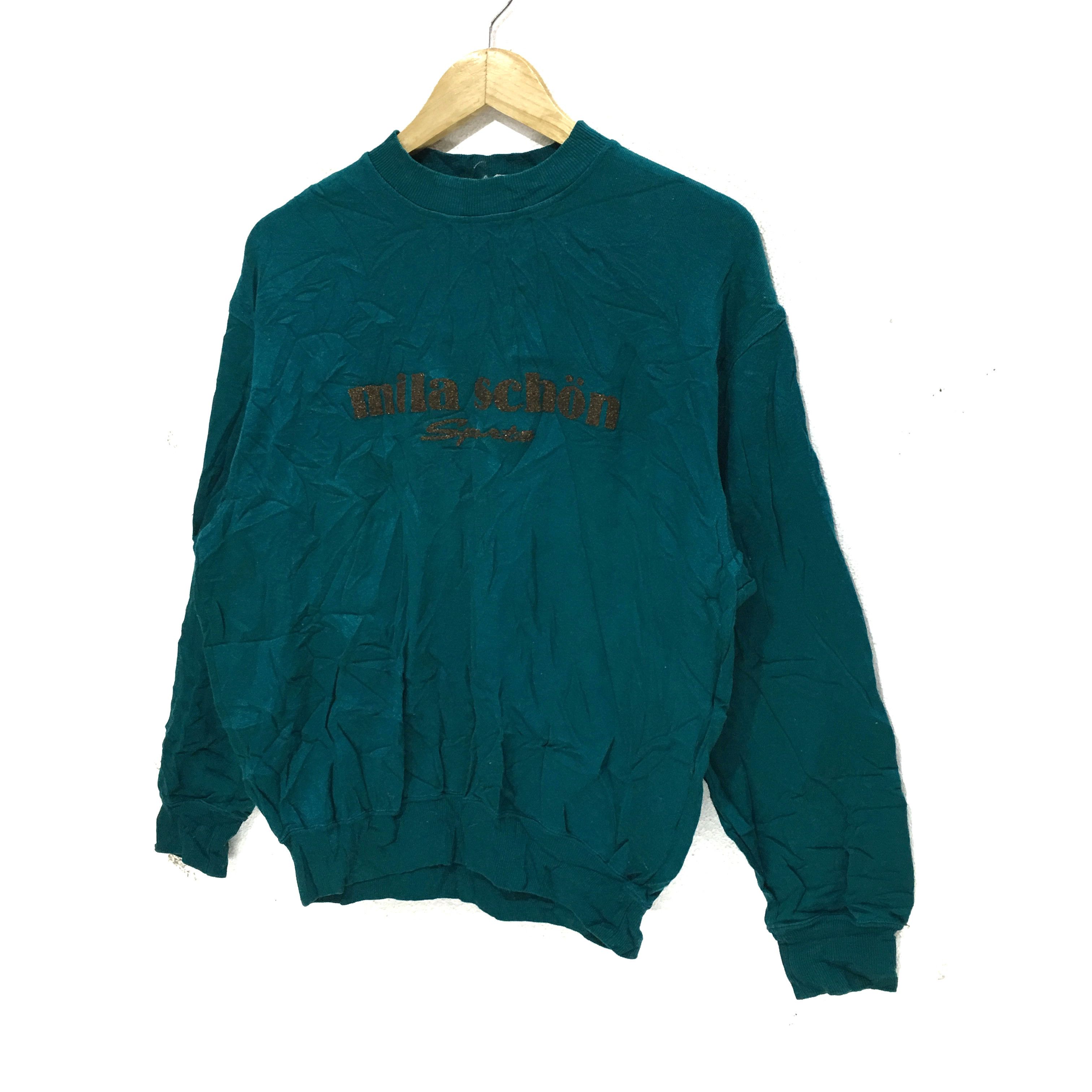Mila Schon Vtg MILA SCHON Italian Designer Sweatshirt Crewneck Sweater Size L / US 10 / IT 46 - 5 Thumbnail