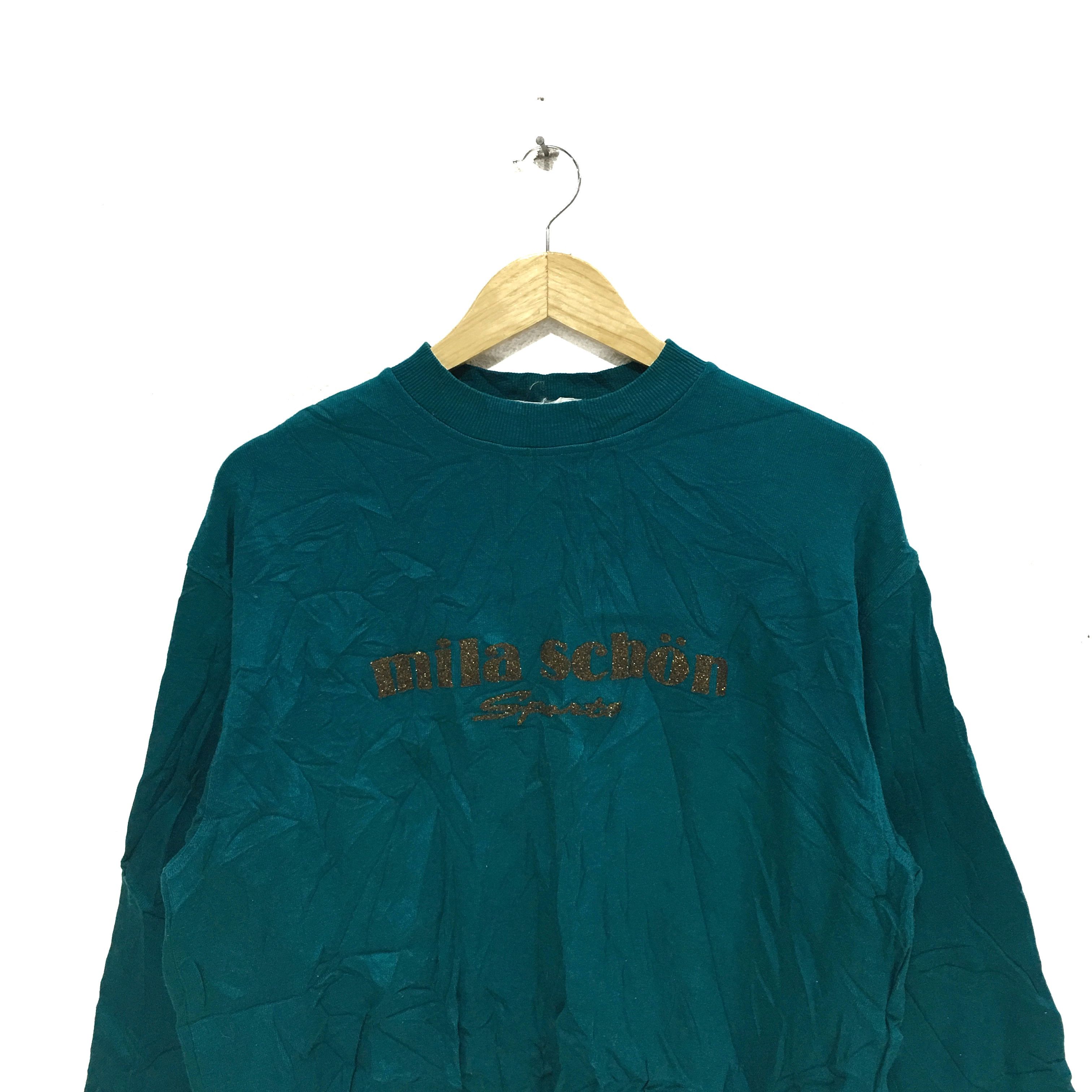 Mila Schon Vtg MILA SCHON Italian Designer Sweatshirt Crewneck Sweater Size L / US 10 / IT 46 - 2 Thumbnail