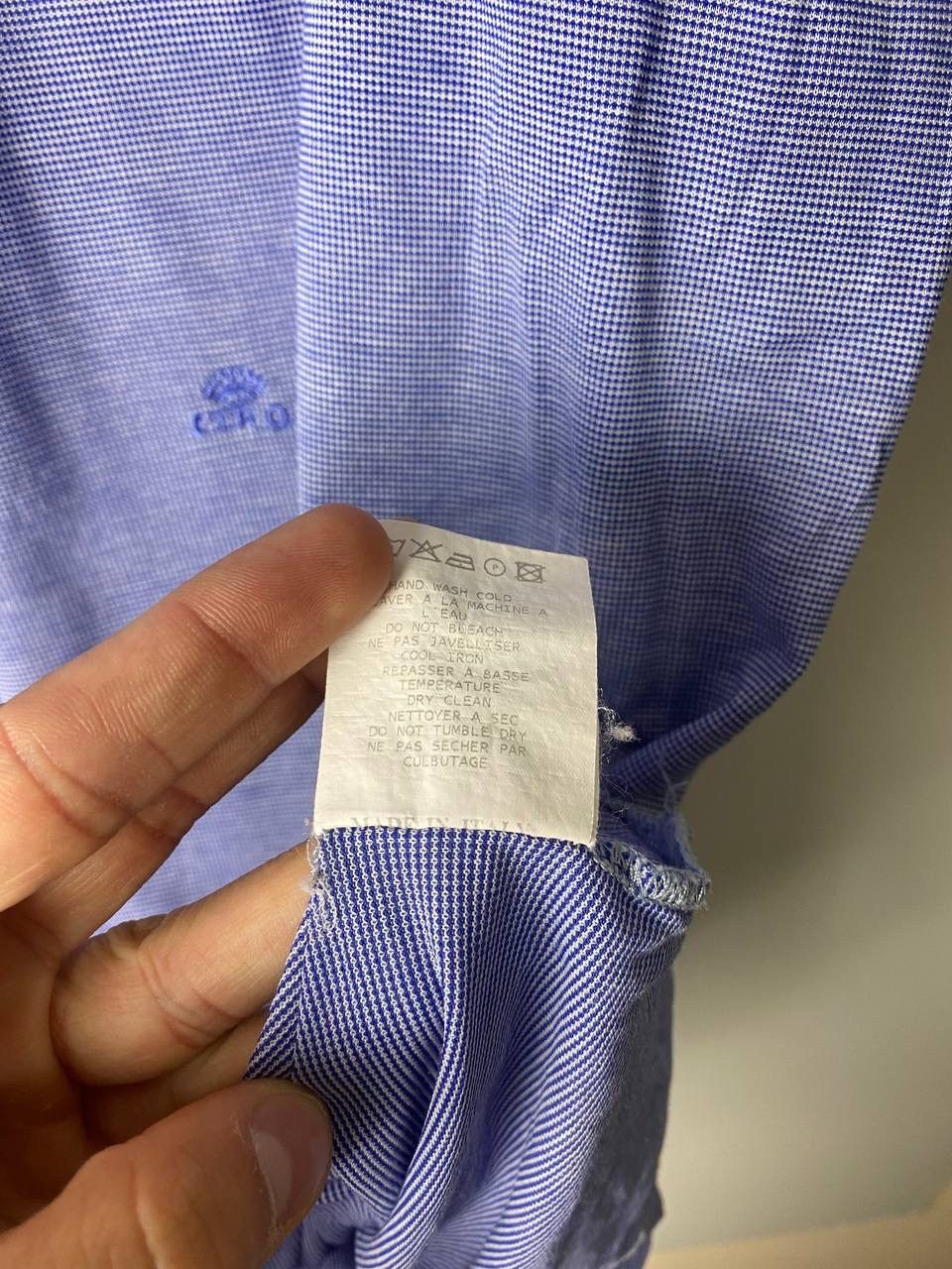 Etro Etro luxury polo shirt size XL Size US XL / EU 56 / 4 - 5 Thumbnail