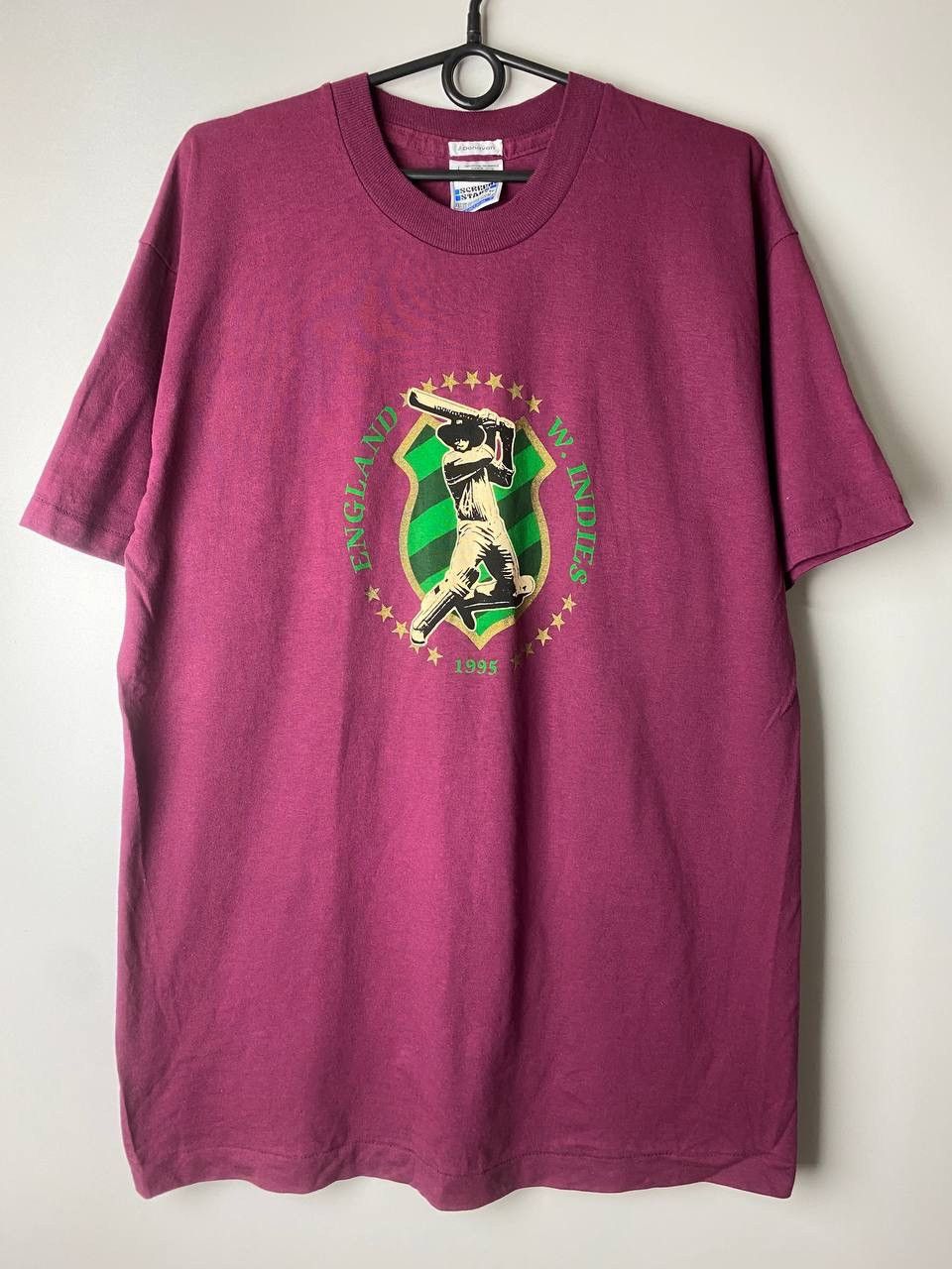 Vintage W.Indies England 90s vintage T-shirt size L Size US L / EU 52-54 / 3 - 1 Thumbnail