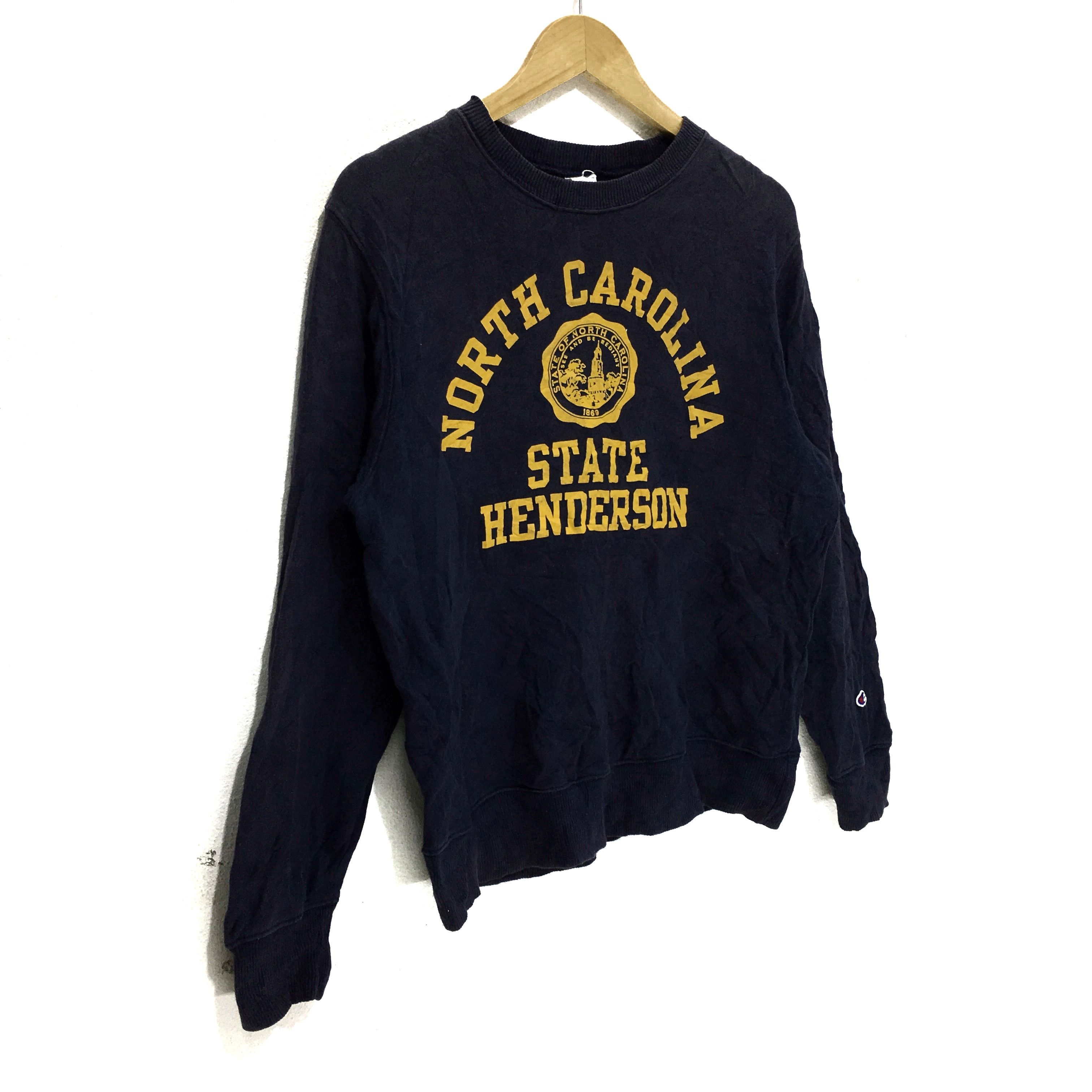 Champion Vintage CHAMPION Sweatshirt North Carolina Pullover Sweater Size M / US 6-8 / IT 42-44 - 4 Thumbnail