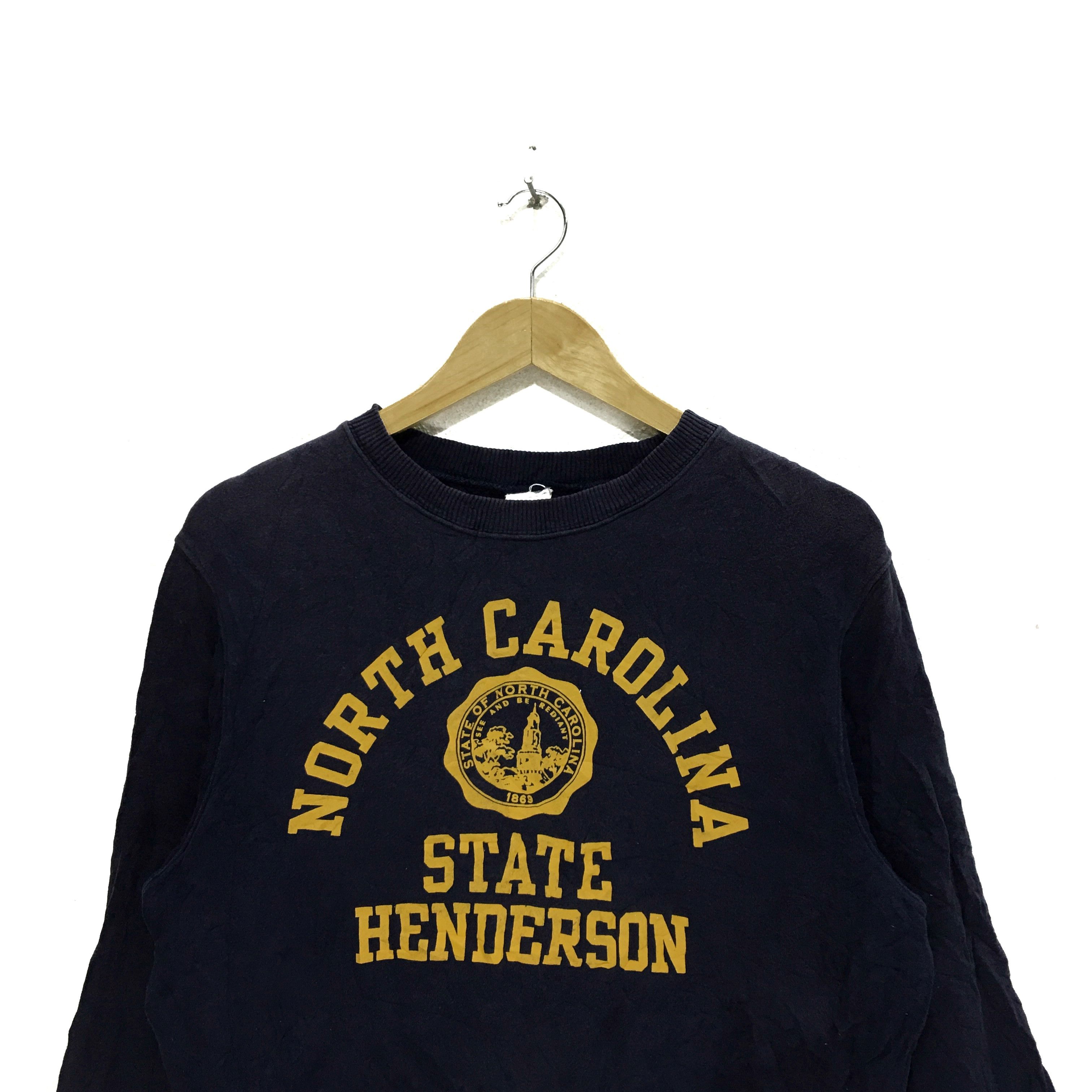Champion Vintage CHAMPION Sweatshirt North Carolina Pullover Sweater Size M / US 6-8 / IT 42-44 - 2 Thumbnail