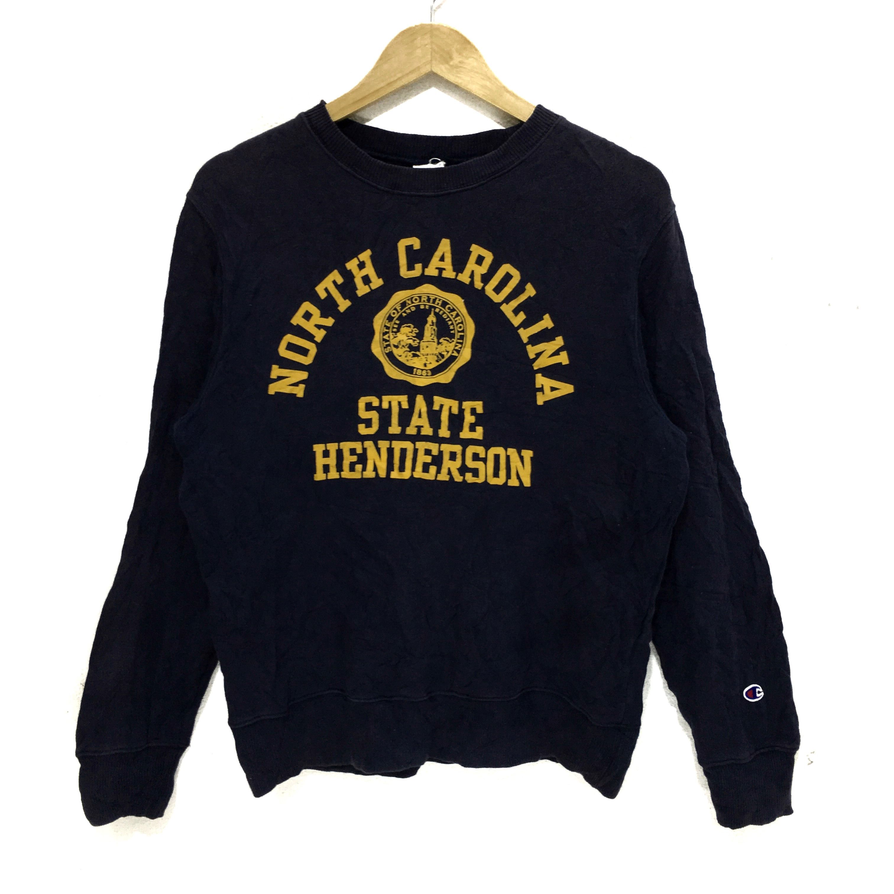 Champion Vintage CHAMPION Sweatshirt North Carolina Pullover Sweater Size M / US 6-8 / IT 42-44 - 1 Thumbnail