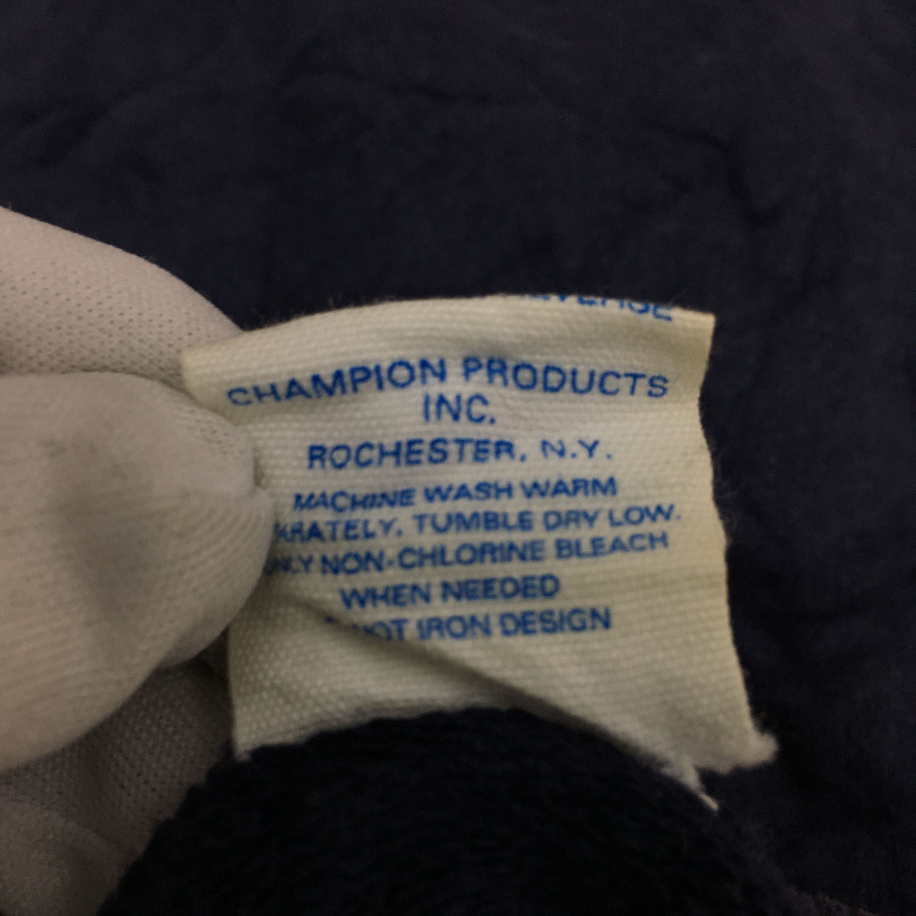 Champion Vintage CHAMPION Sweatshirt North Carolina Pullover Sweater Size M / US 6-8 / IT 42-44 - 10 Thumbnail