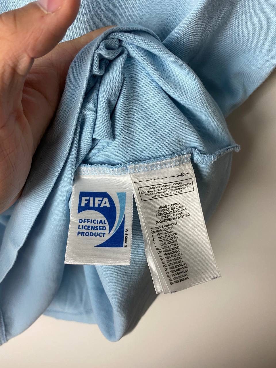 Adidas × Vintage Argentina adidas FIFA 2005 vintage t-shirt size XL Size US XL / EU 56 / 4 - 4 Thumbnail