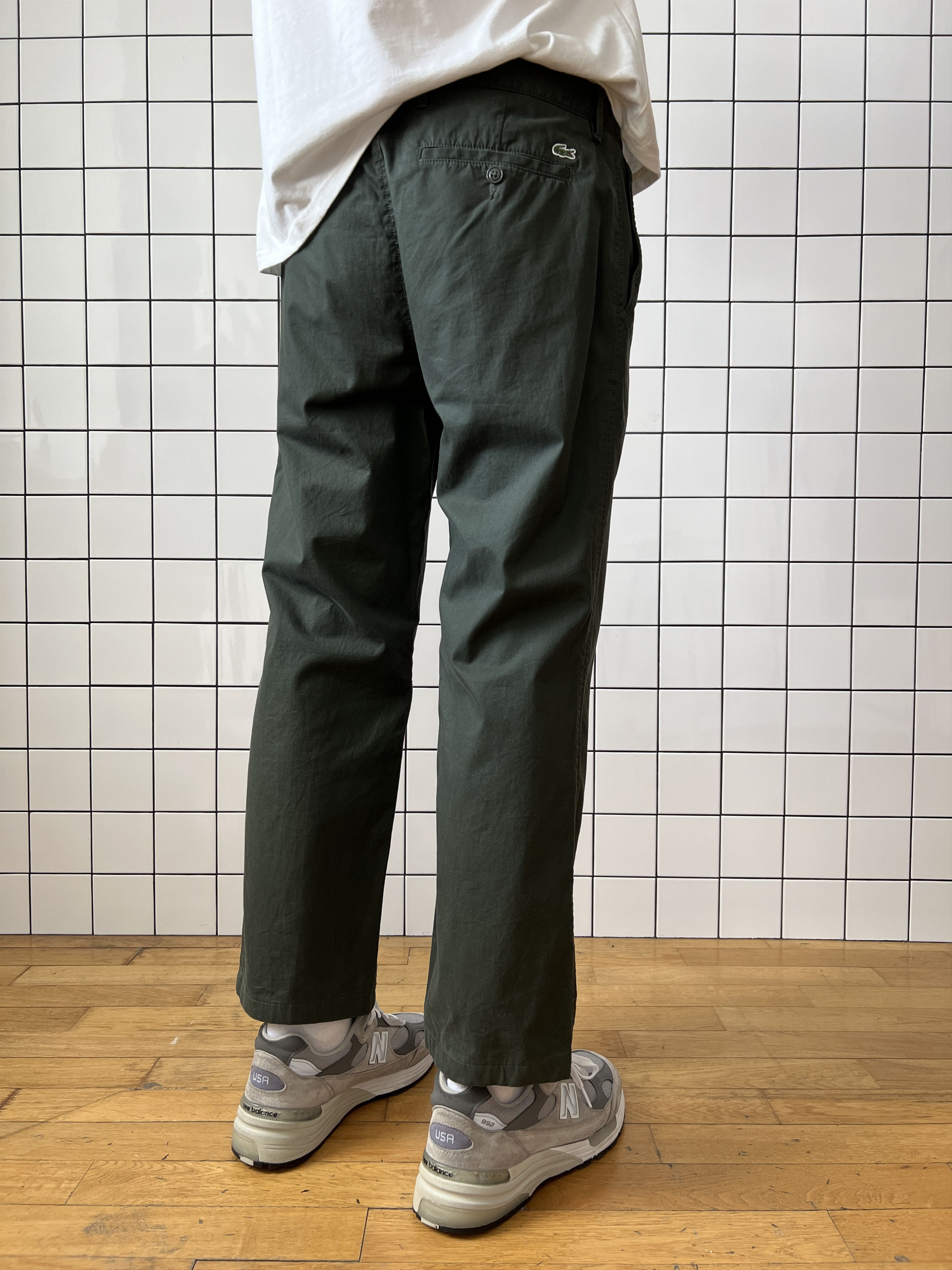 Lacoste × Vintage LACOSTE Pants Vintage Khaki Military Size US 34 / EU 50 - 4 Thumbnail