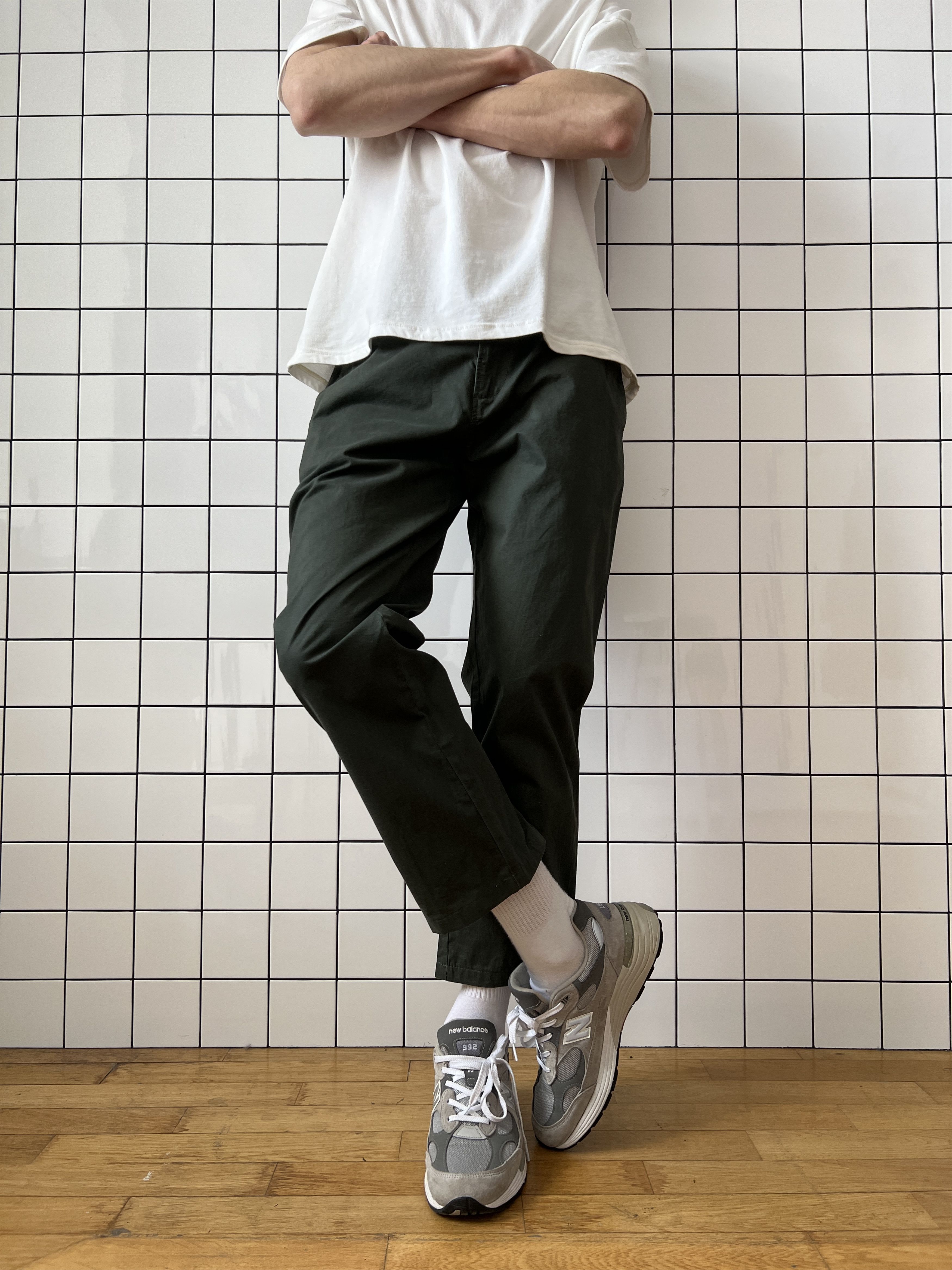 Lacoste × Vintage LACOSTE Pants Vintage Khaki Military Size US 34 / EU 50 - 1 Thumbnail